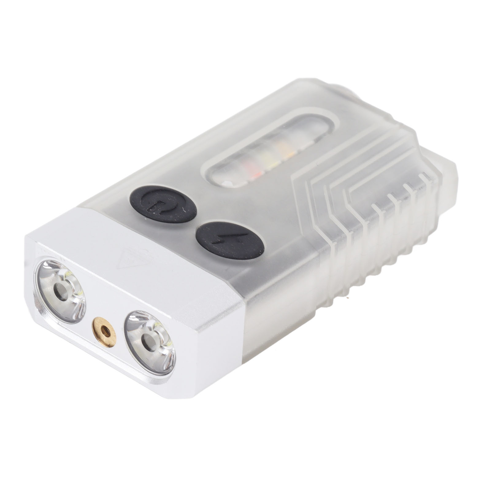 Wiederaufladbare 3,7v 1000mah Edc-schlüsselanhänger-taschenlampe, Ip65 365nm, Mini-schlüsselanhänger-taschenlampe Für Spaziergänge, Suchaktionen Und Notfallsituationen