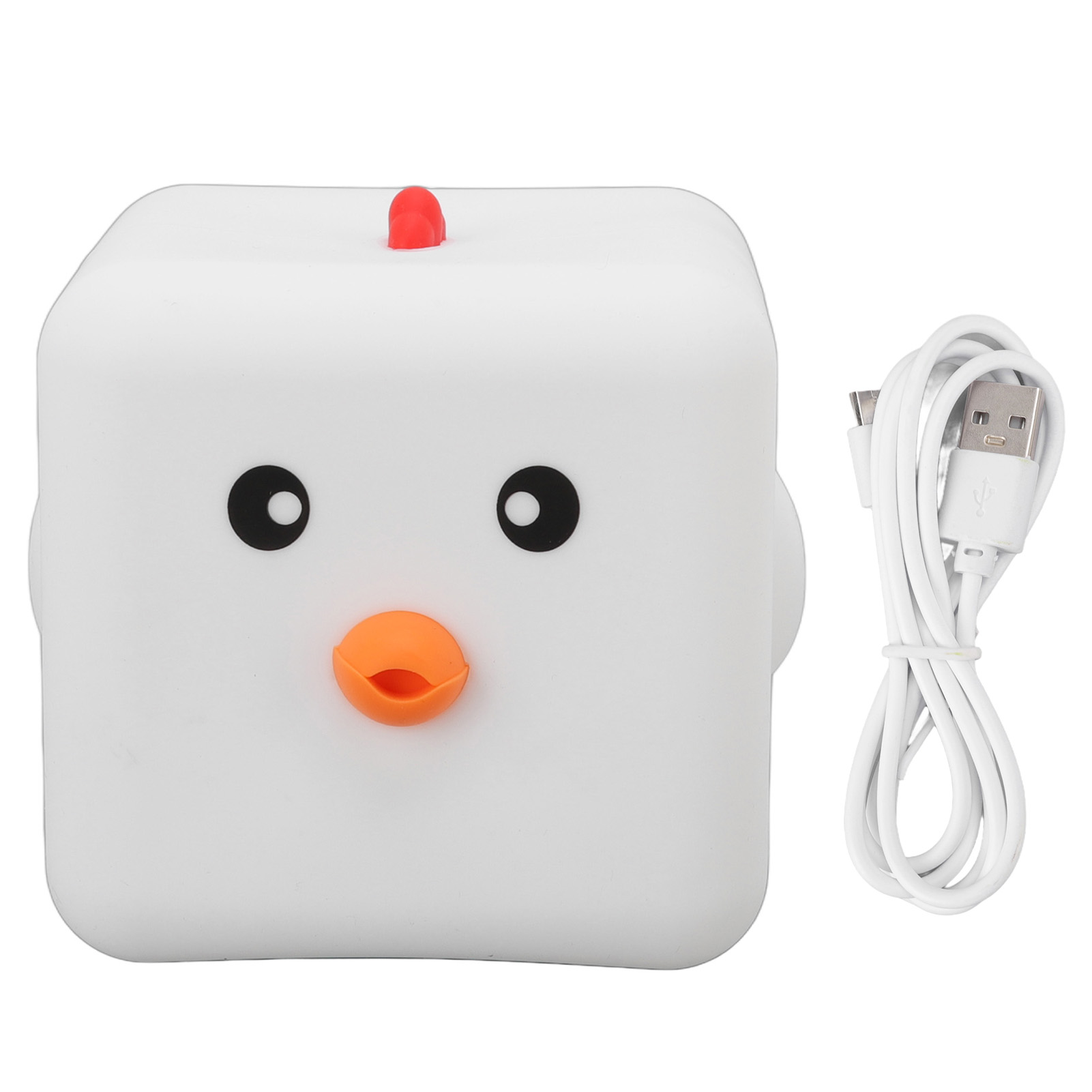 Buntes, Würfelförmiges Küken-nachtlicht, Usb-aufladbar, Mit Berührungssensor, Ideal Zum Einschlafen Gestillter Babys.