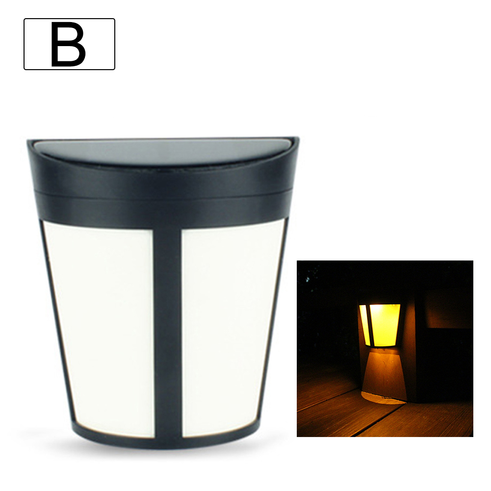 Solar-nachtlicht Mit 6 Leds, Gartenleuchte Mit Lichtsensor, Solarbetrieben, Für Haus, Straße, Hof Oder Gartenzaun
