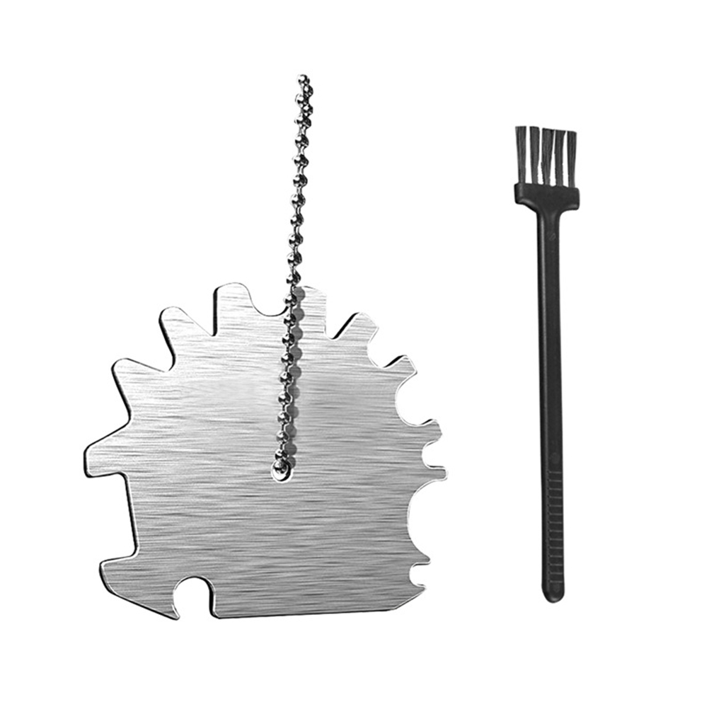 Grillreinigungssteine, Zinklegierungsschaber, Grillreinigungswerkzeug, Für Den Innen- Und Außenbereich, Camping.