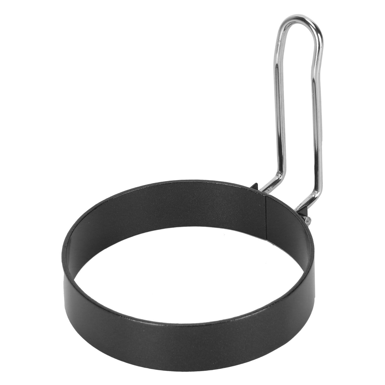 Runde Eierform Aus Edelstahl Mit Antihaftbeschichtung Und Griff, Ideal Zum Kochen.