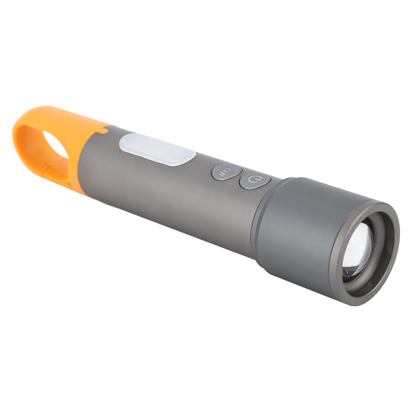 Farbwechselnde Led-taschenlampe, Hohe Lichtleistung, Teleskopzoom, Usb-aufladbar, Zum Aufhängen, Mit 4 Lampenschirmen Für Camping Und Notfallsituationen Im Freien.