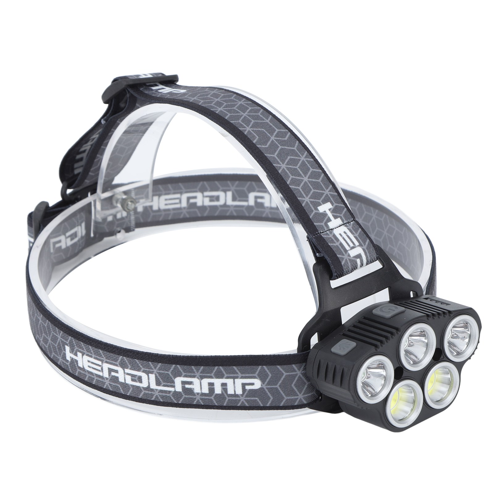 Leistungsstarke, Wiederaufladbare Induktions-led-stirnlampe Zum Angeln, Wandern, Skifahren Und Für Outdoor-camping.