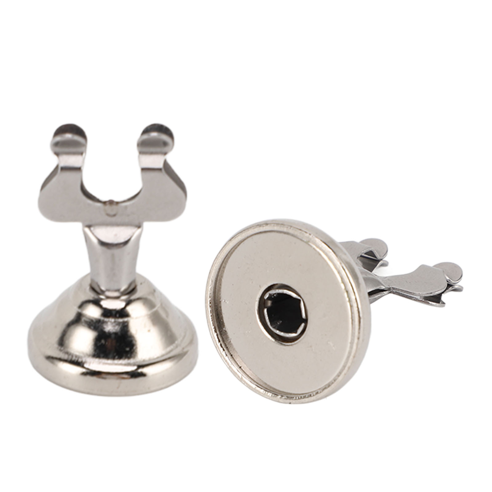 Set Aus 2 Tischnummernhaltern Aus Edelstahl, Rund, Stabil Und Robust, Spiralförmig, Für Hochzeiten, Partys Und Büros.