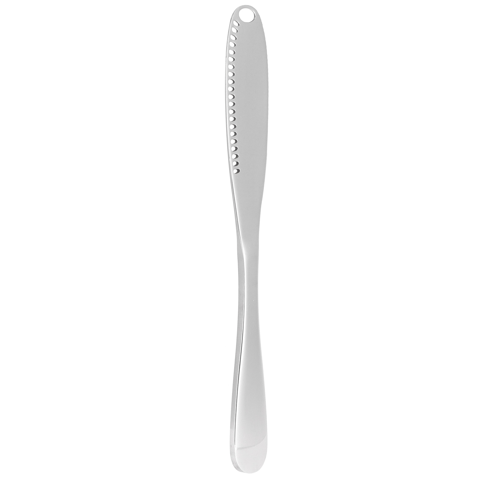 Gezacktes Buttermesser Mit Klingen Aus Edelstahl, Ein Streichwerkzeug Für Käsekuchen, Obst Und Käse
