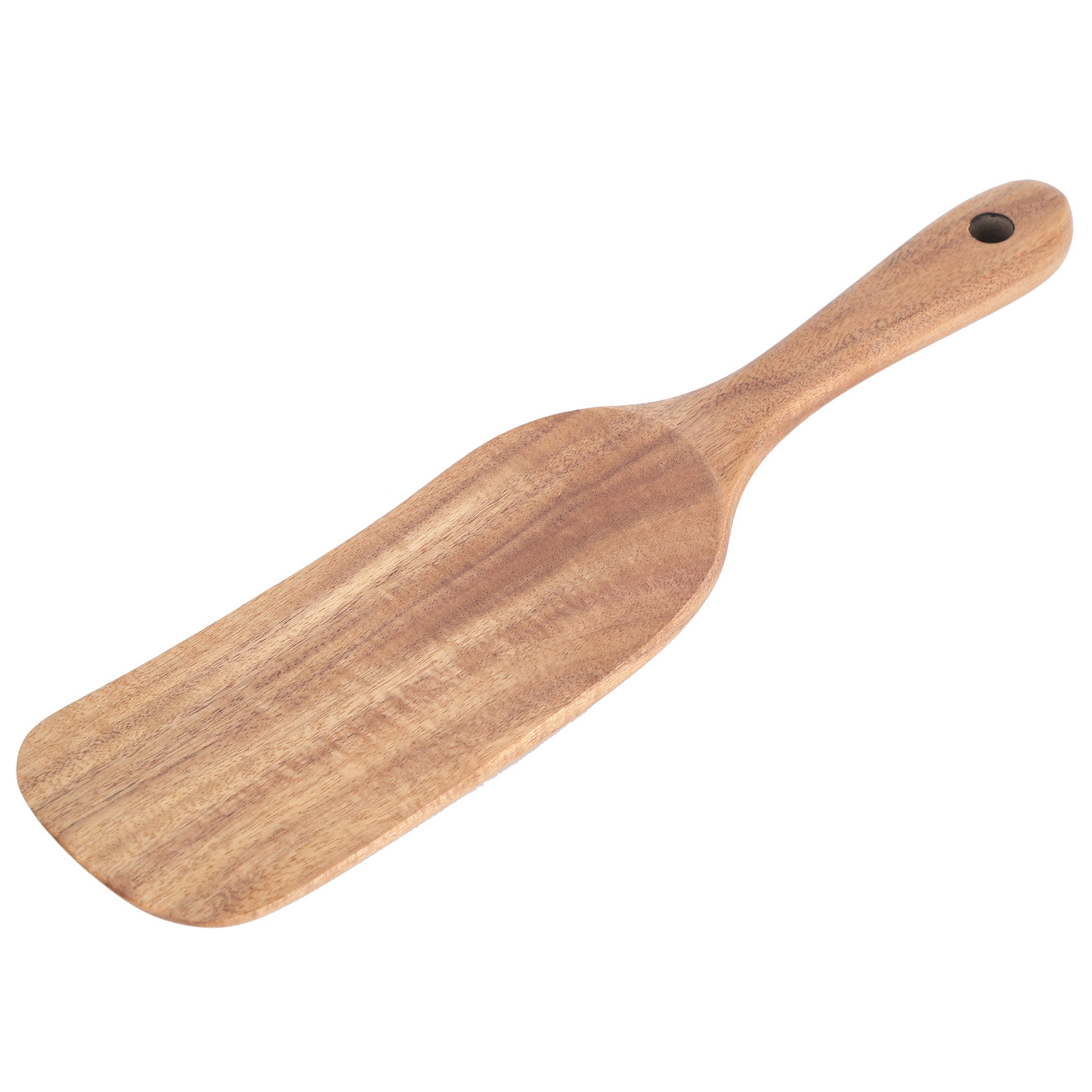 Teakholzspatel, Lebensmittelechtes Küchenutensil Aus Holz, 26 X 6 Cm