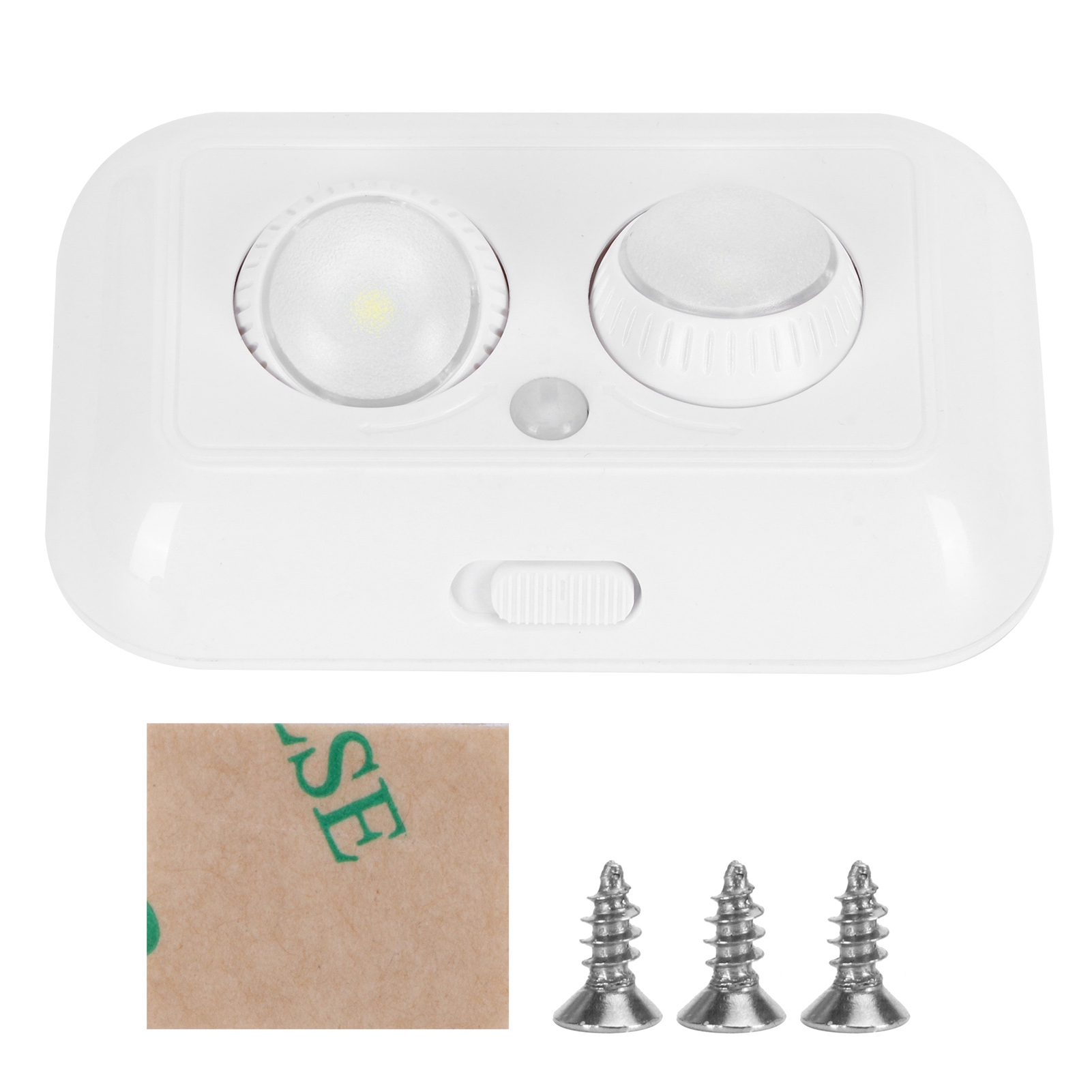 Kabelloser Pir-infrarot-bewegungsmelder Mit 2 Leds Für Die Innen- Und Außenbeleuchtung