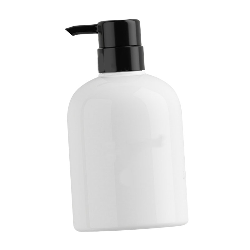 500 Ml Shampoo-spenderflasche Aus Kunststoff, Großes Fassungsvermögen, Mit Pumpe, Zur Badezimmerdekoration, Schwarz.