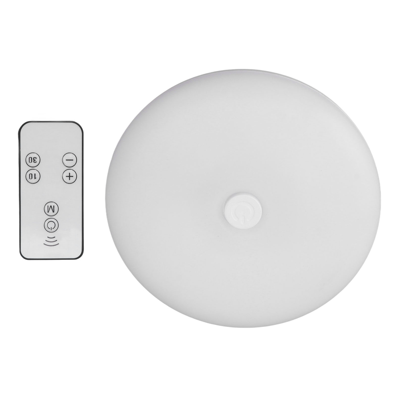 3,7-v-led-wandleuchte Mit Fernbedienung, Kabellose Led-nachttischlampe, Selbstklebend, Warmweiß