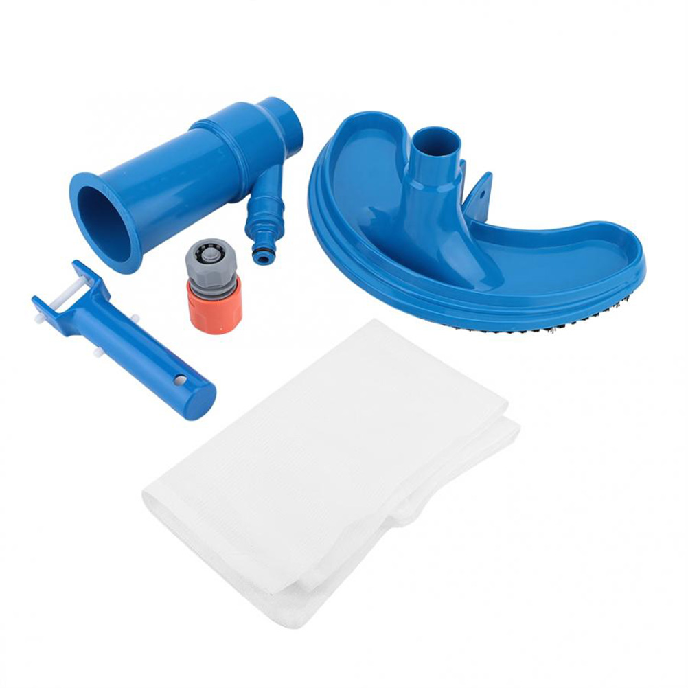 Mini Jet Tragbarer Unterwasser-poolsauger Mit Netzbeutel, Bürstenkopf Und Griff Zur Reinigung Von Kleinen Pools, Whirlpools Und Jacuzzis