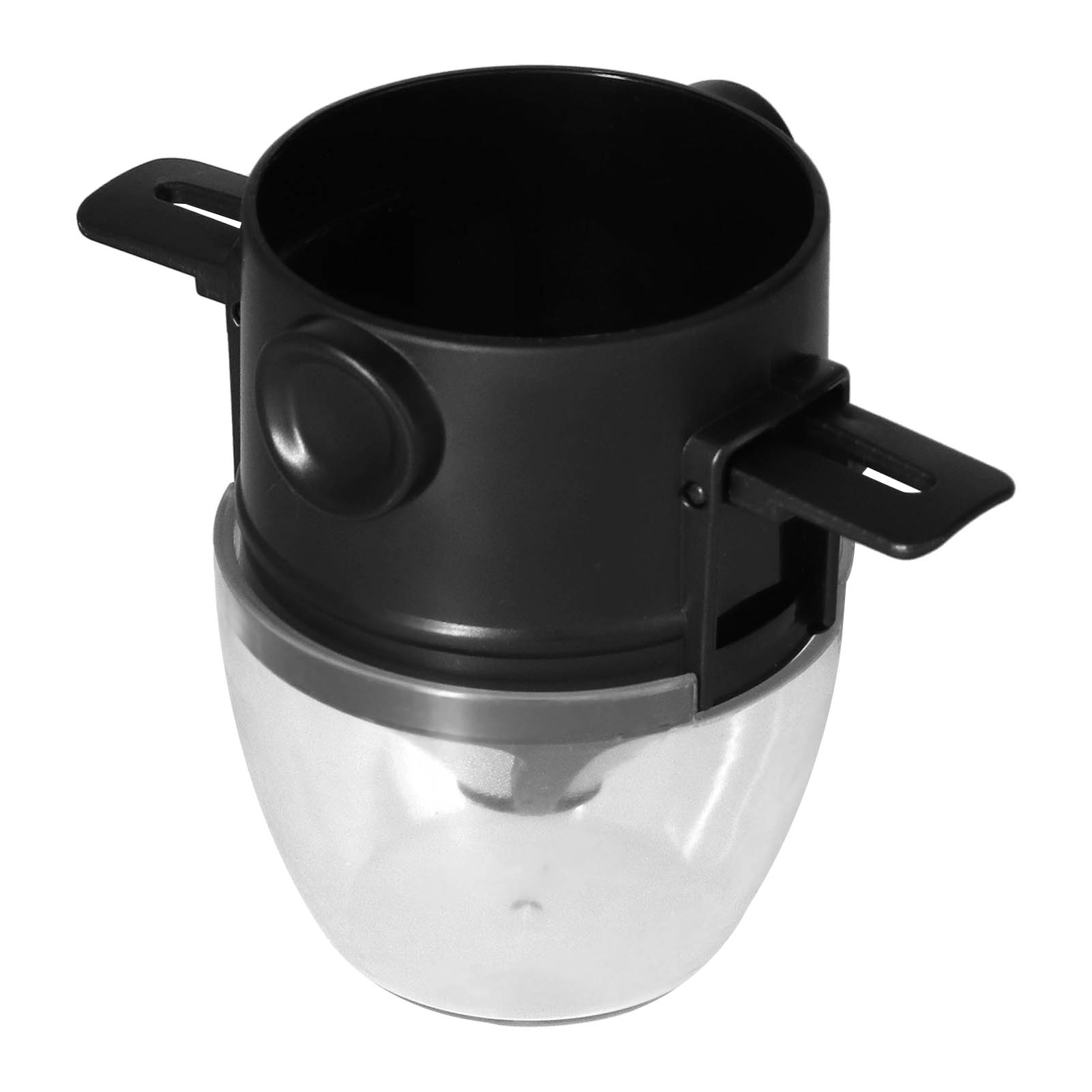 Tragbarer Kaffeefilter Aus Edelstahl 304 Mit Transparentem Pp-kunststoffbecher, Ideal Für Den Einsatz Im Freien.