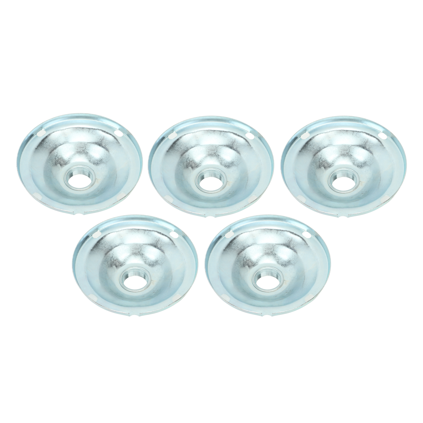 Set Mit 5 Industrielampenschirmen Mit G3/4-innengewinde, Eisenleuchte Für Lagerhallen Und Fabriken, 12 Cm, G3/4-fassung