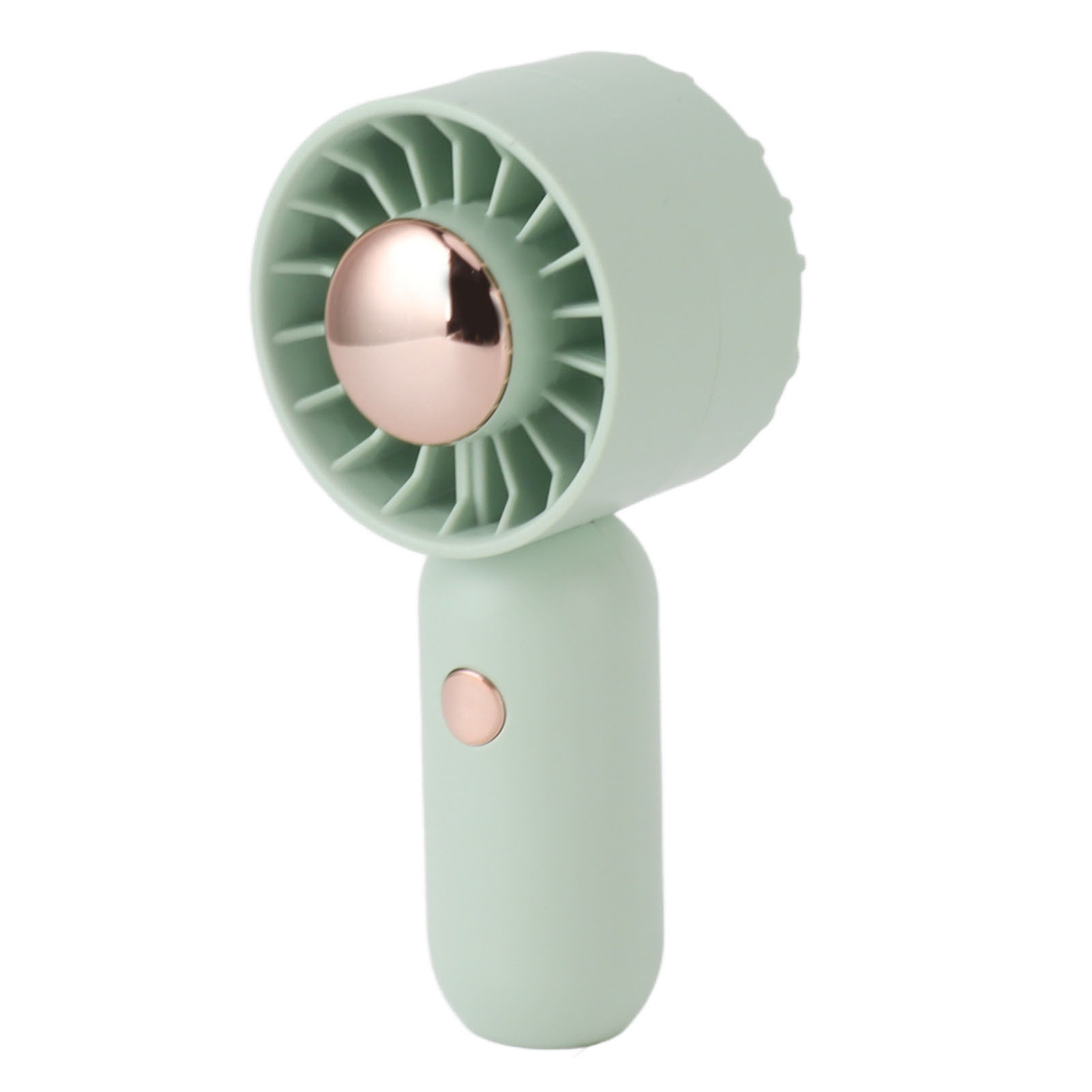 Tragbarer, Per Usb Aufladbarer Taschenventilator, Ideal Für Studenten (grün).