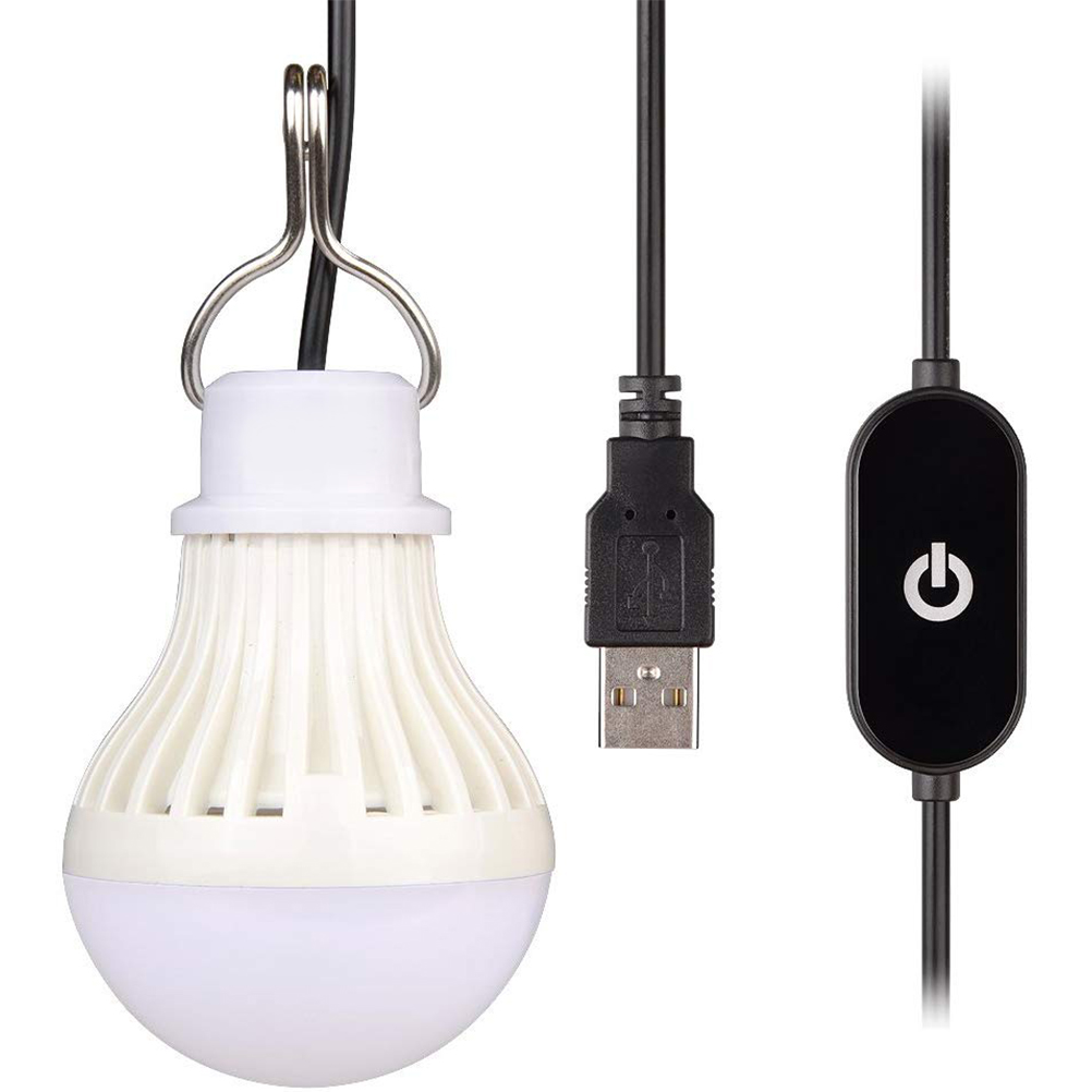 Tragbare Usb-led-campinglampe, Notlampe Mit Usb-kabel, Nicht Dimmbar