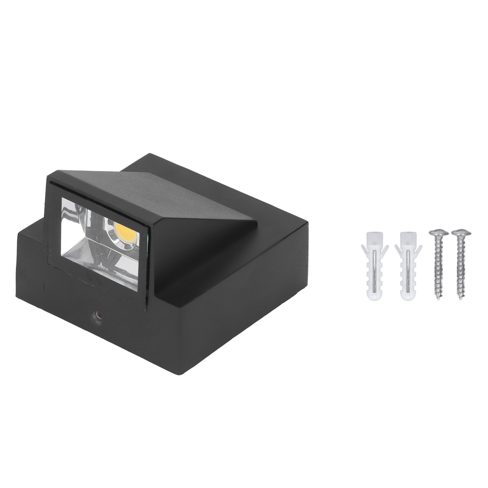 Ip67 Wasserdichte Dekorative Led-wandleuchte, 90–265 V, Für Den Außenbereich, Garten Oder Terrasse, Weißes Licht
