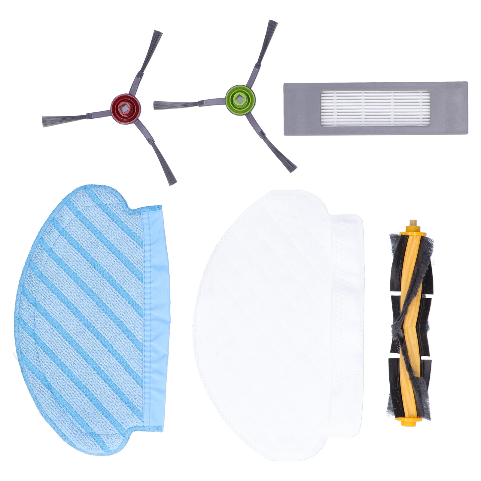 Reinigungsset Für Deebot Ozmo 950 Und 920 Staubsauger: Filter, Hauptseitenbürste, Waschbares Und Einwegtuch