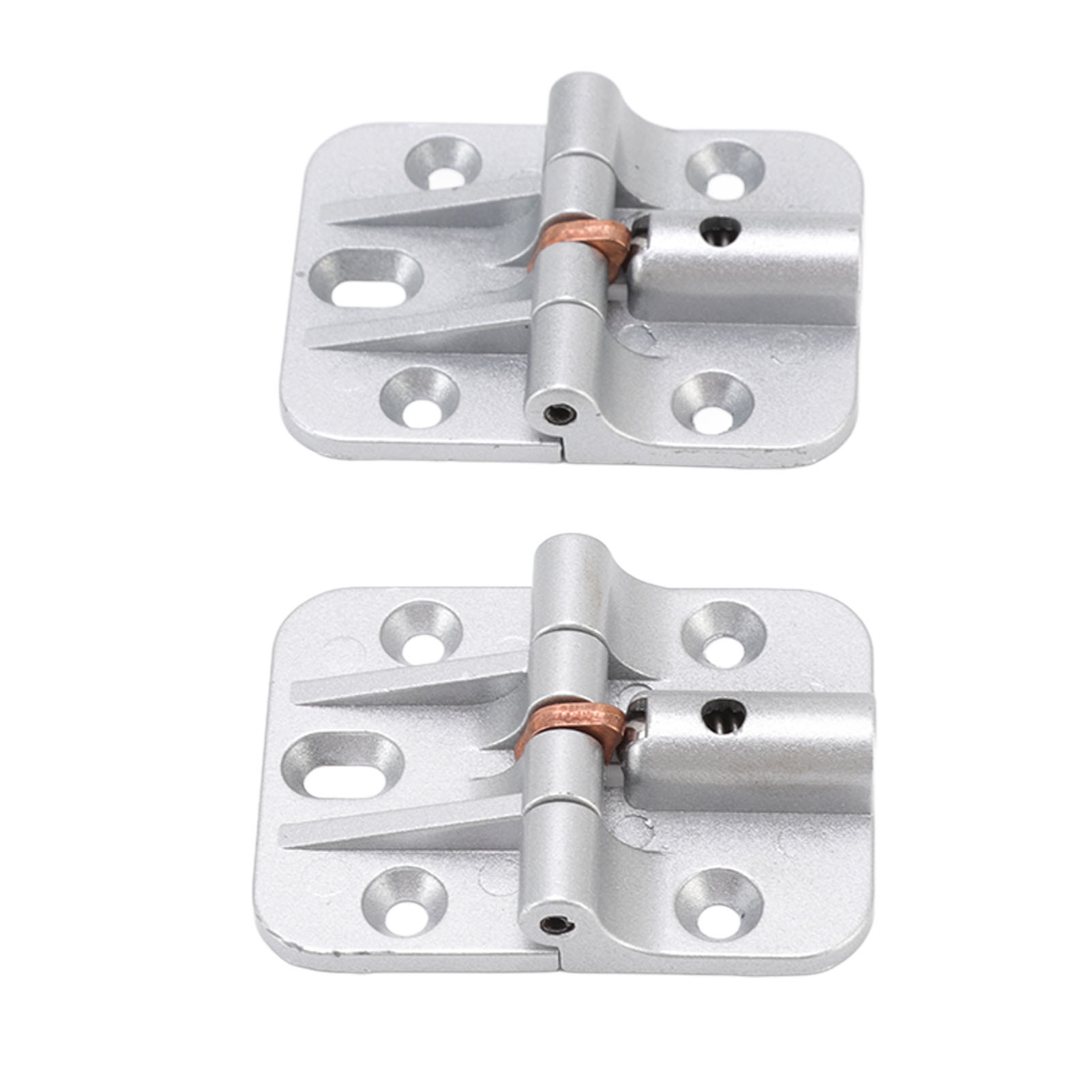 Set Aus 2 Scharnieren Aus Zinklegierung Für Schranktüren, 90°-positionierung, 180°-anschlag, Für Schränke Und Regale.