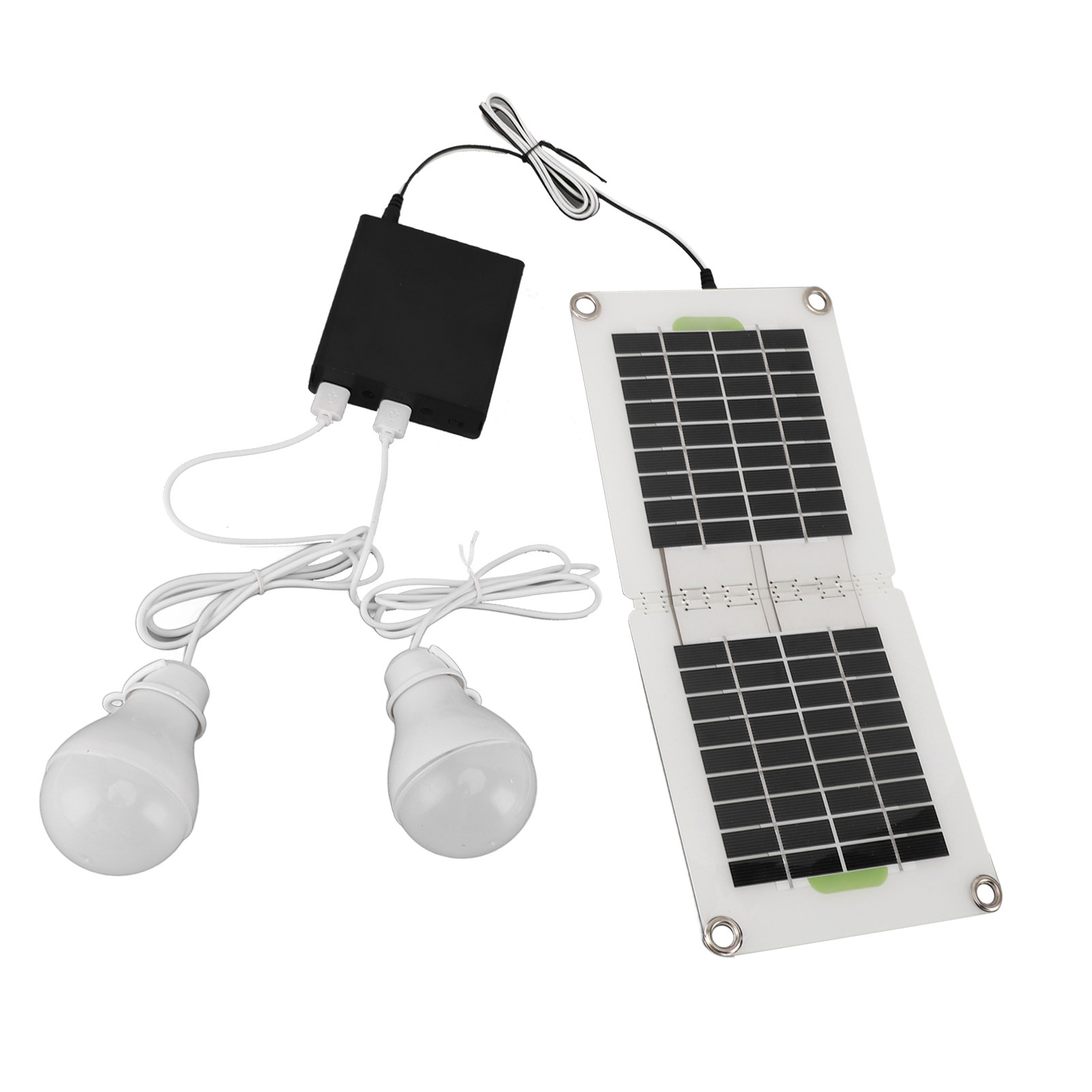 30w Usb-wiederaufladbare Led-solarlampe Mit Energiespeicher, Ideal Für Camping, Hühnerställe Und Wanderungen.