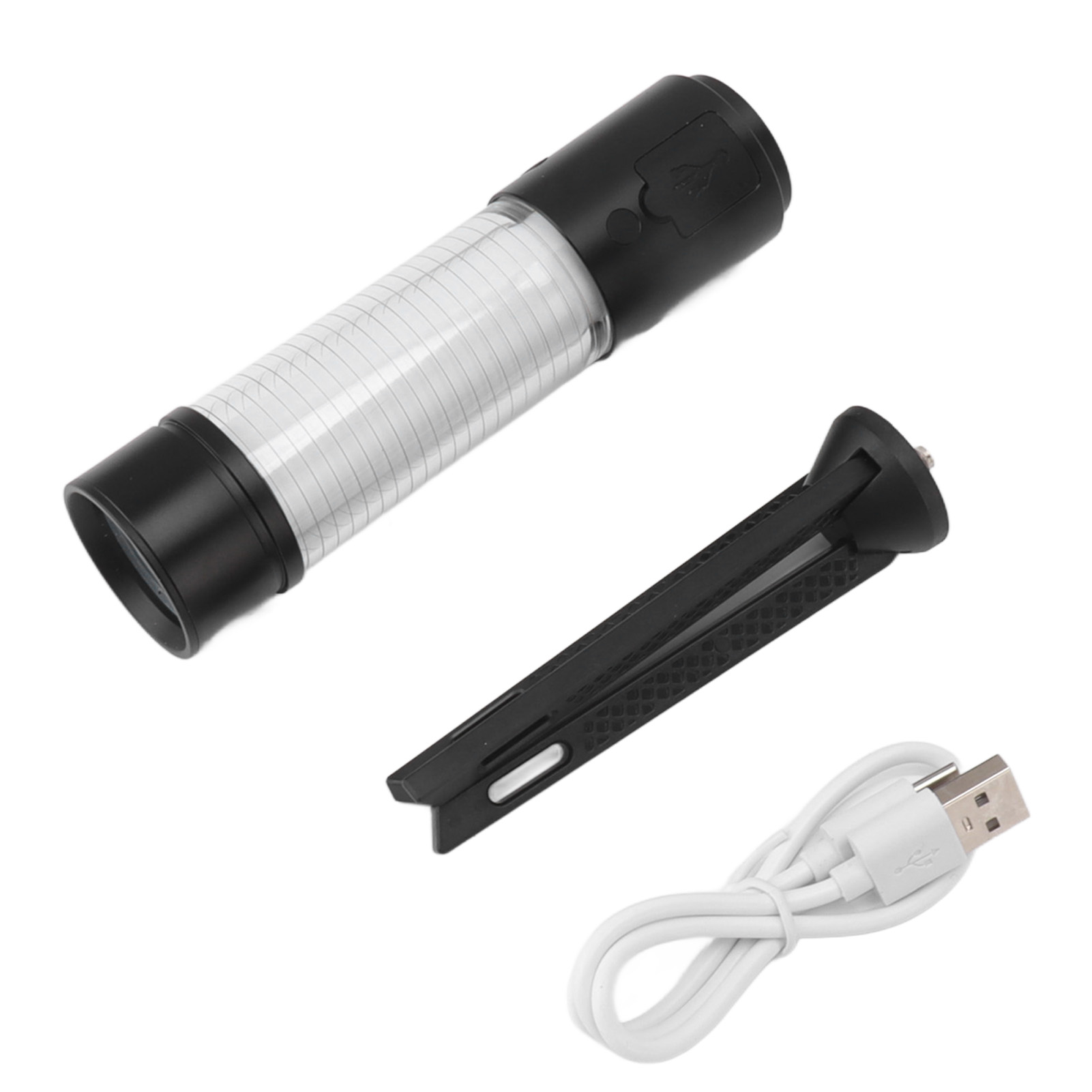 Usb Typ C 2600mah Led-campinglaterne, Magnetlampe Mit Stativ Für Notfallsituationen (stürme, Stromausfälle)