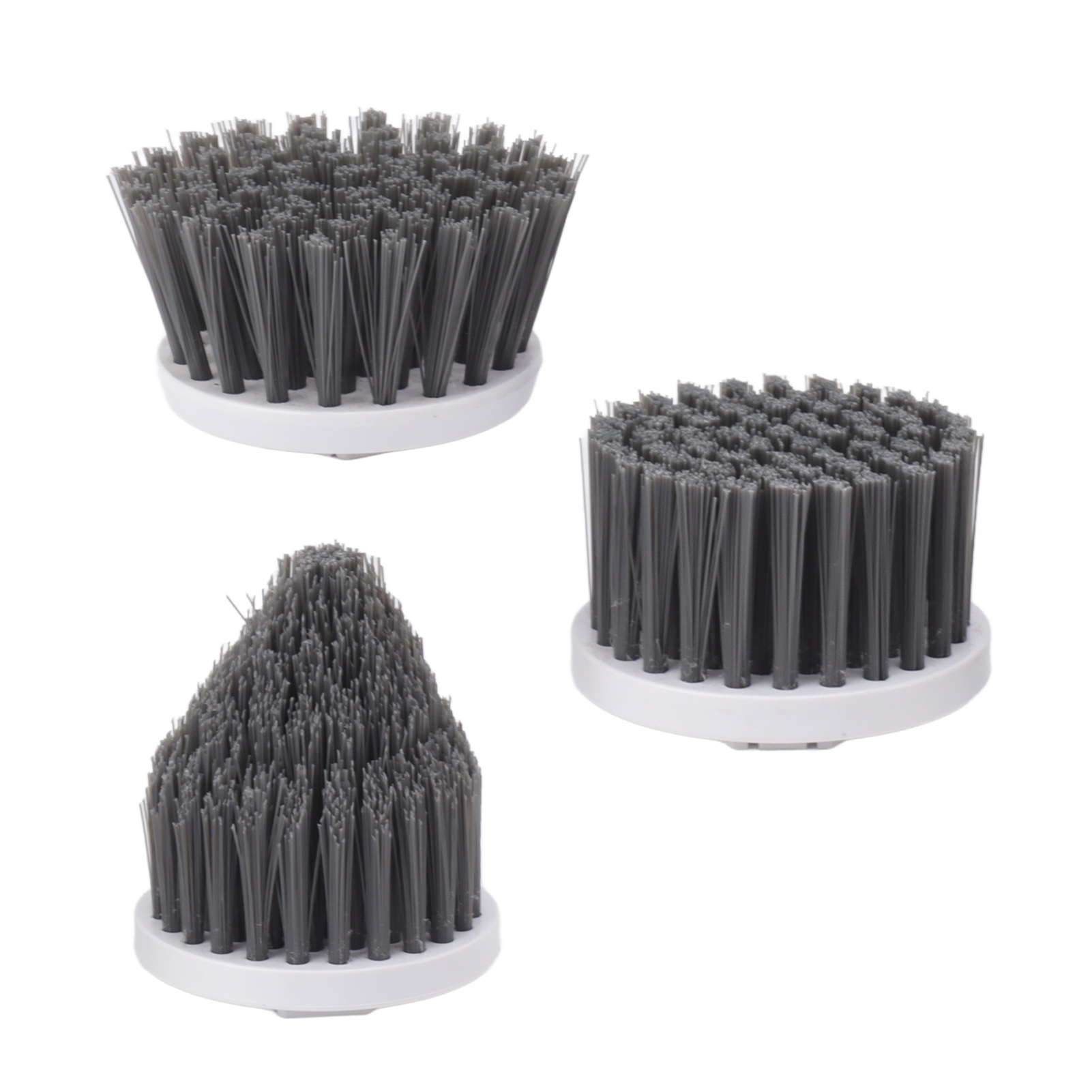 Set Mit 3 Kabellosen, Rotierenden Elektrischen Reinigungsbürstenköpfen, Kompatibel Mit Kleinen, Großen Und Spitzen Ersatzscheiben.