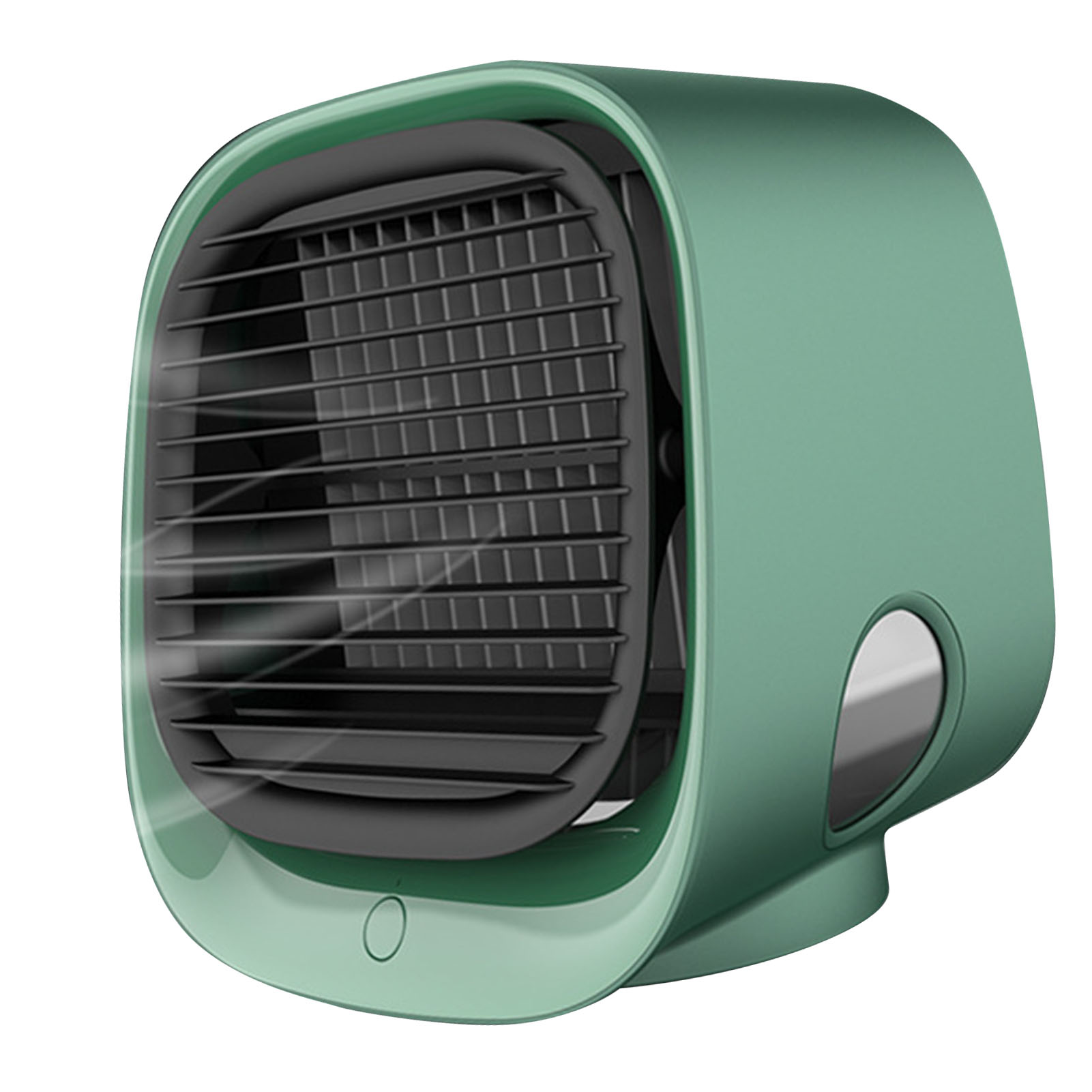 Mini-usb-wiederaufladbarer Tragbarer Sprühventilator Für Den Schreibtisch, Erfrischend Und Ideal Für Zuhause Und Büro (grün)