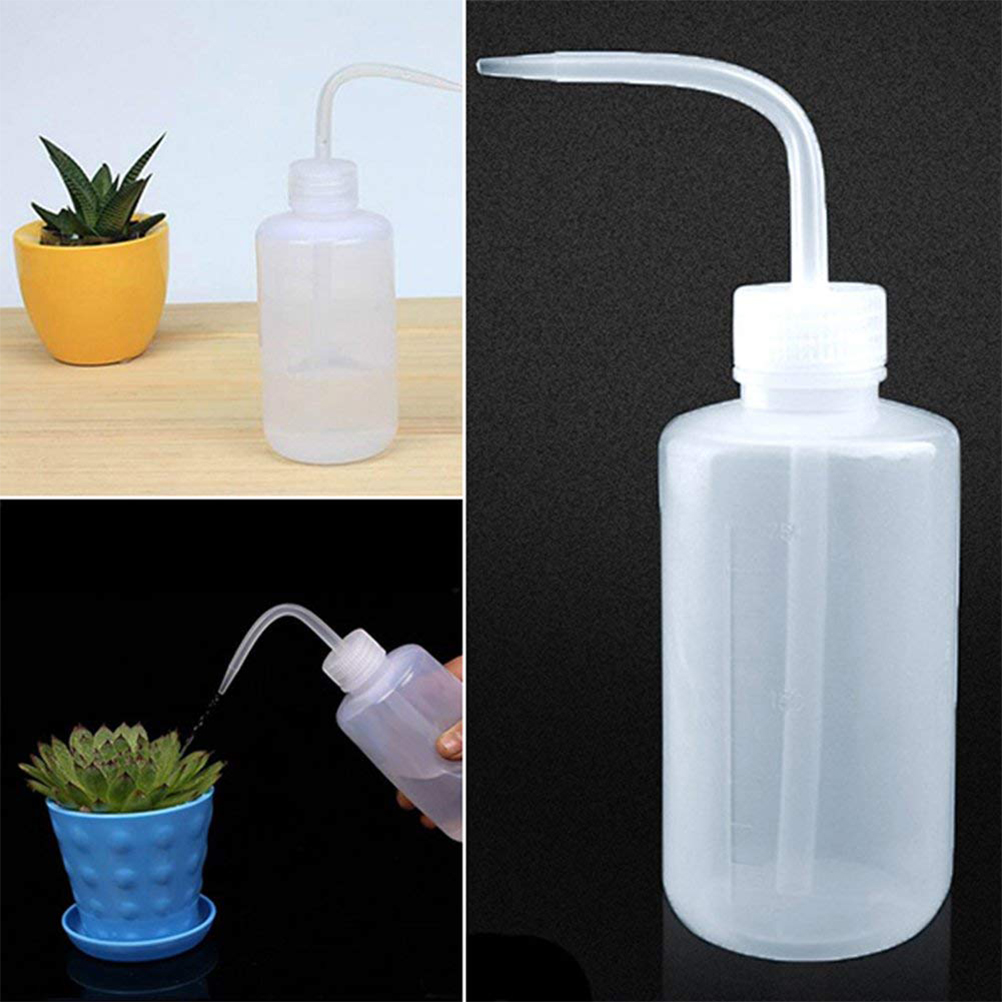 500-ml-gießkanne Für Sukkulenten, Flexible Kunststoffflasche Mit Ausgießer Und Skala.