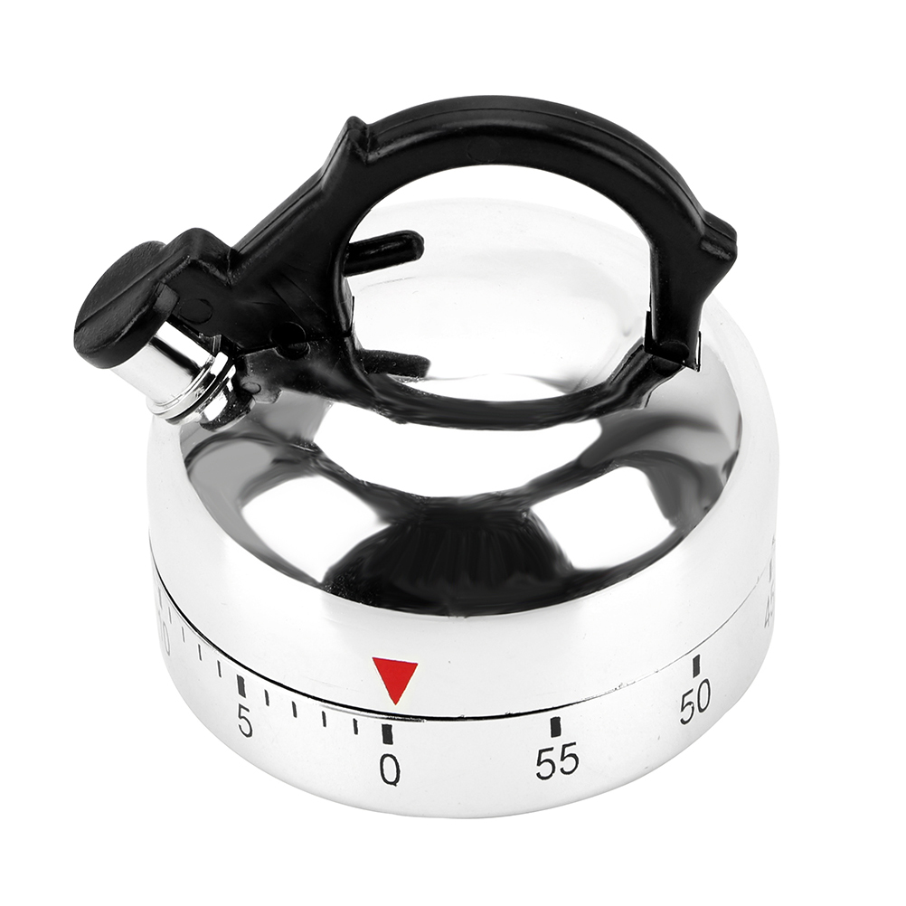 Wasserkocherförmiger Timer, Mechanischer Timer, 60-minuten-countdown-alarm
