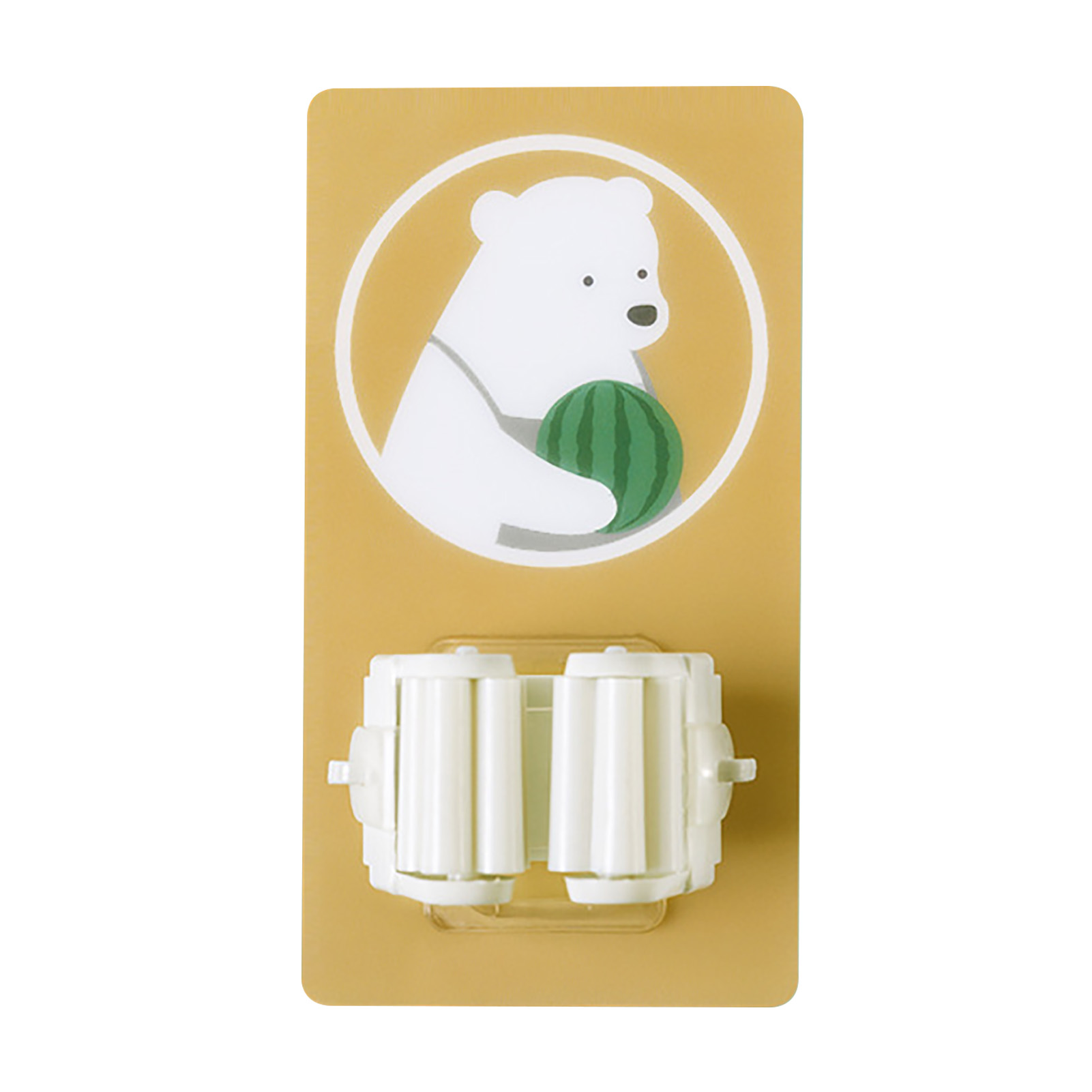 Wandmontierter Mopphalter, Starke Saugkraft, Wasserdichte Rollenkonstruktion, Für Bad, Küche Und Wc.