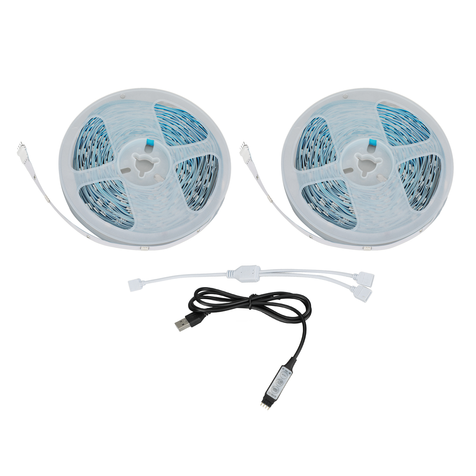 5v Rgb Led-streifen Mit Steuerknopf, Usb-stromversorgung, Farbwechsel, Ideal Für Ein Schlafzimmer (20 M / 65,6 Ft).