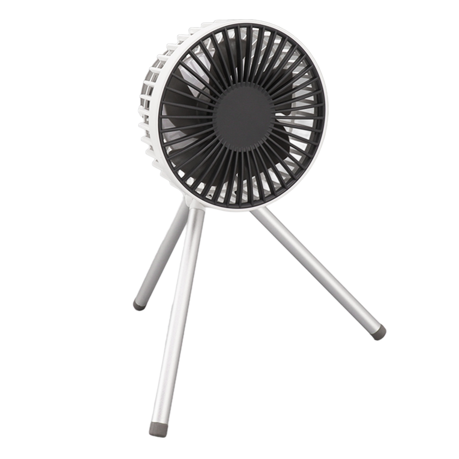 Intelligenter Campingventilator Mit 3 Geschwindigkeitsstufen, Usb-wiederaufladbarer Mini-ventilator Mit Stativ Für Picknicks Im Freien