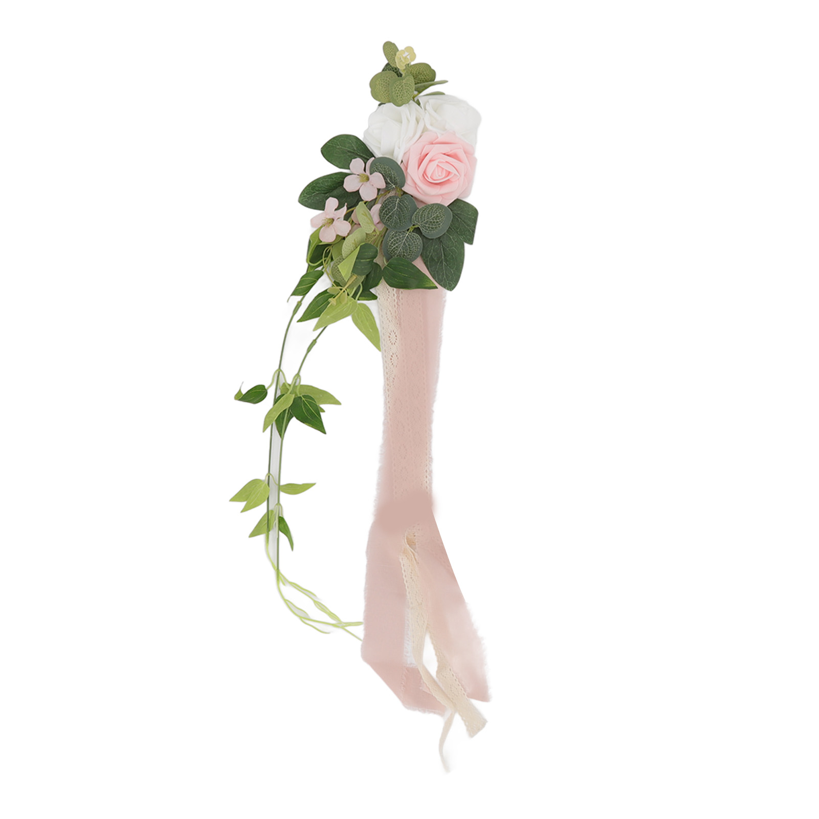 Künstliche Rosen Für Stuhllehnen Bei Hochzeiten, Üppig Und Mehrlagig, Elegante Stuhldekoration Für Den Empfang, 6er-set, 17049