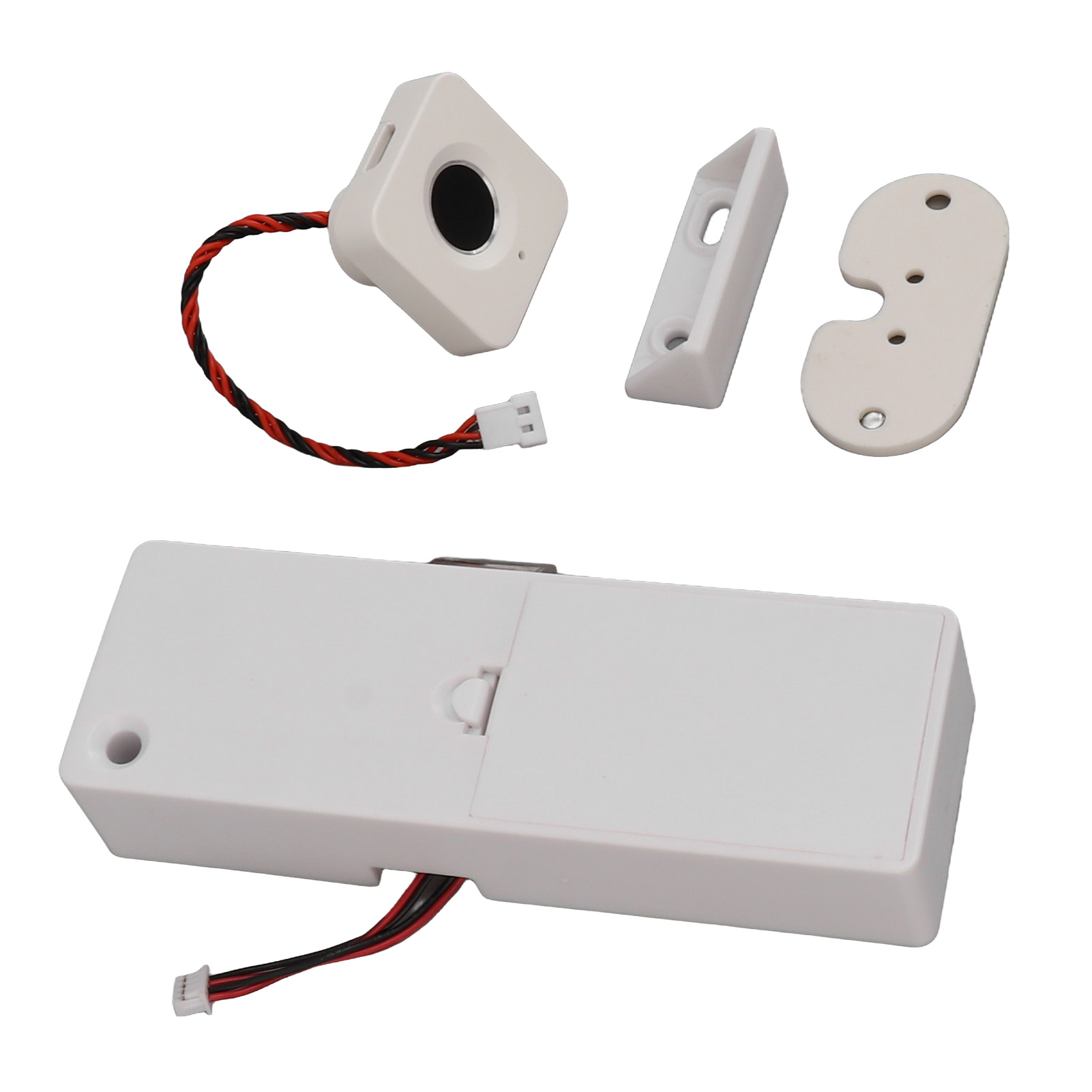 Fingerabdruckschloss Für Schränke, Sicheres Elektrisches Schloss Für Schubladen Und Möbel, Für Den Einsatz Zu Hause Und Im Büro, Schlüssellos, Biometrischer Sensor, Einzelverpackung.