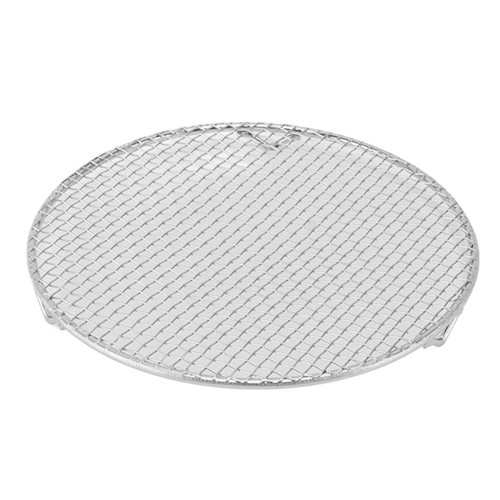 Edelstahl-kühlrost Zum Backen, Runder Backrost Mit 16 Cm Durchmesser, Hitzebeständig, Ofenfest, Ideal Zum Braten, Grillen Und Backen