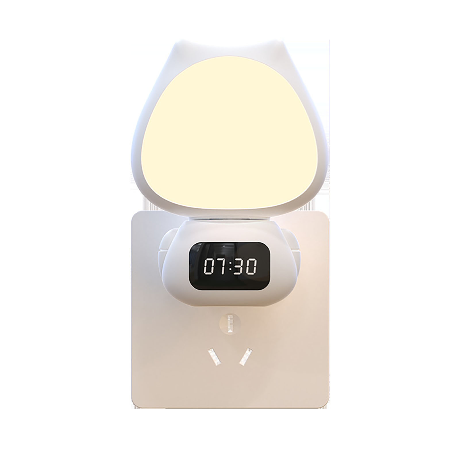 Led-nachtlicht Mit Netzanschluss Oder Akku, Fernbedienung, Dimmer, Drehbarem Kopf, Niedliches Nachtlicht Fürs Schlafzimmer, 220-v-stecker (china-stecker), Dauerlicht
