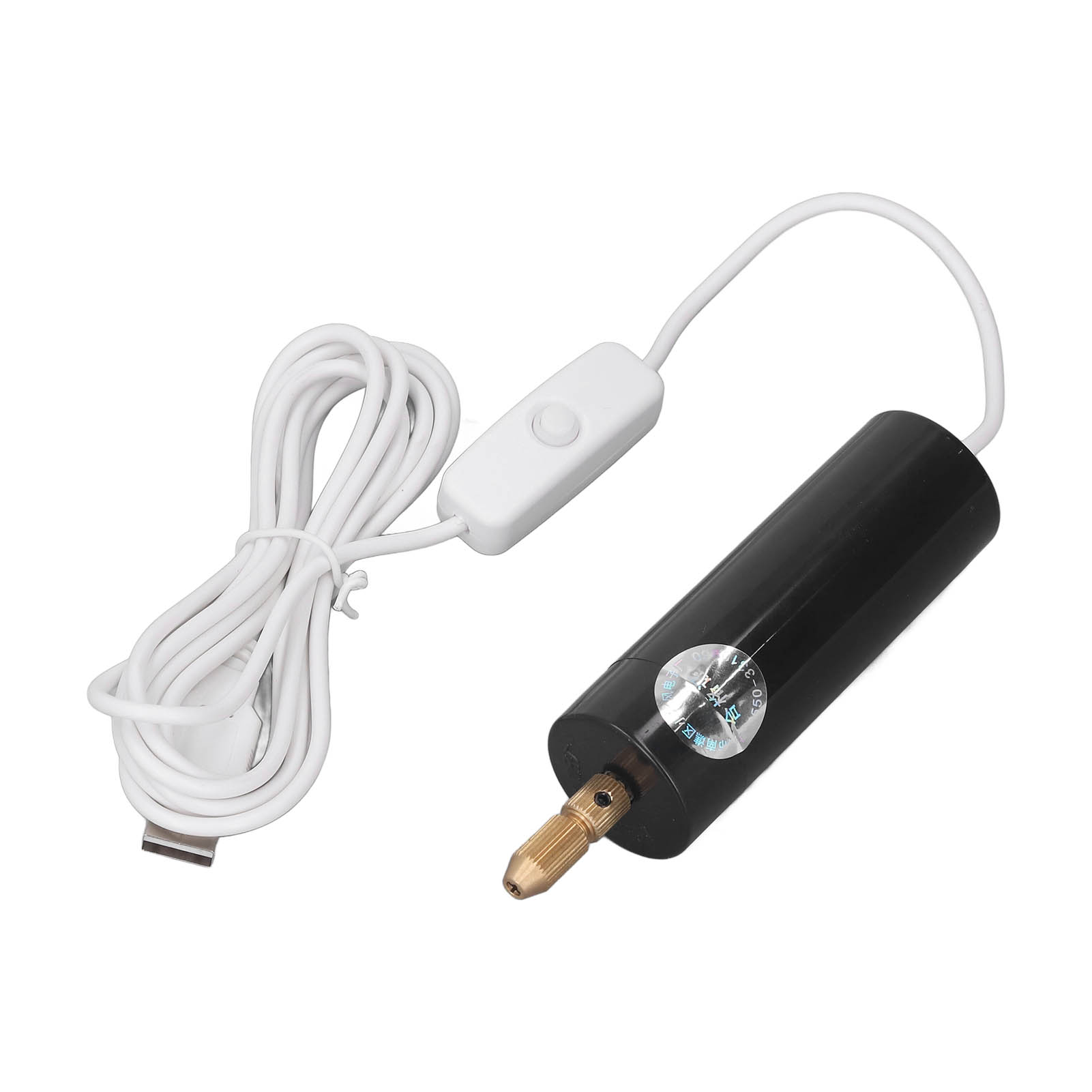 Elektrische Mini-handbohrmaschine Mit Bohrern Und Sechskantschlüssel, Set Für Heimwerkerarbeiten, Bastelarbeiten, Anhänger- Und Schmuckherstellung, Kompaktes Tragbares Werkzeug.