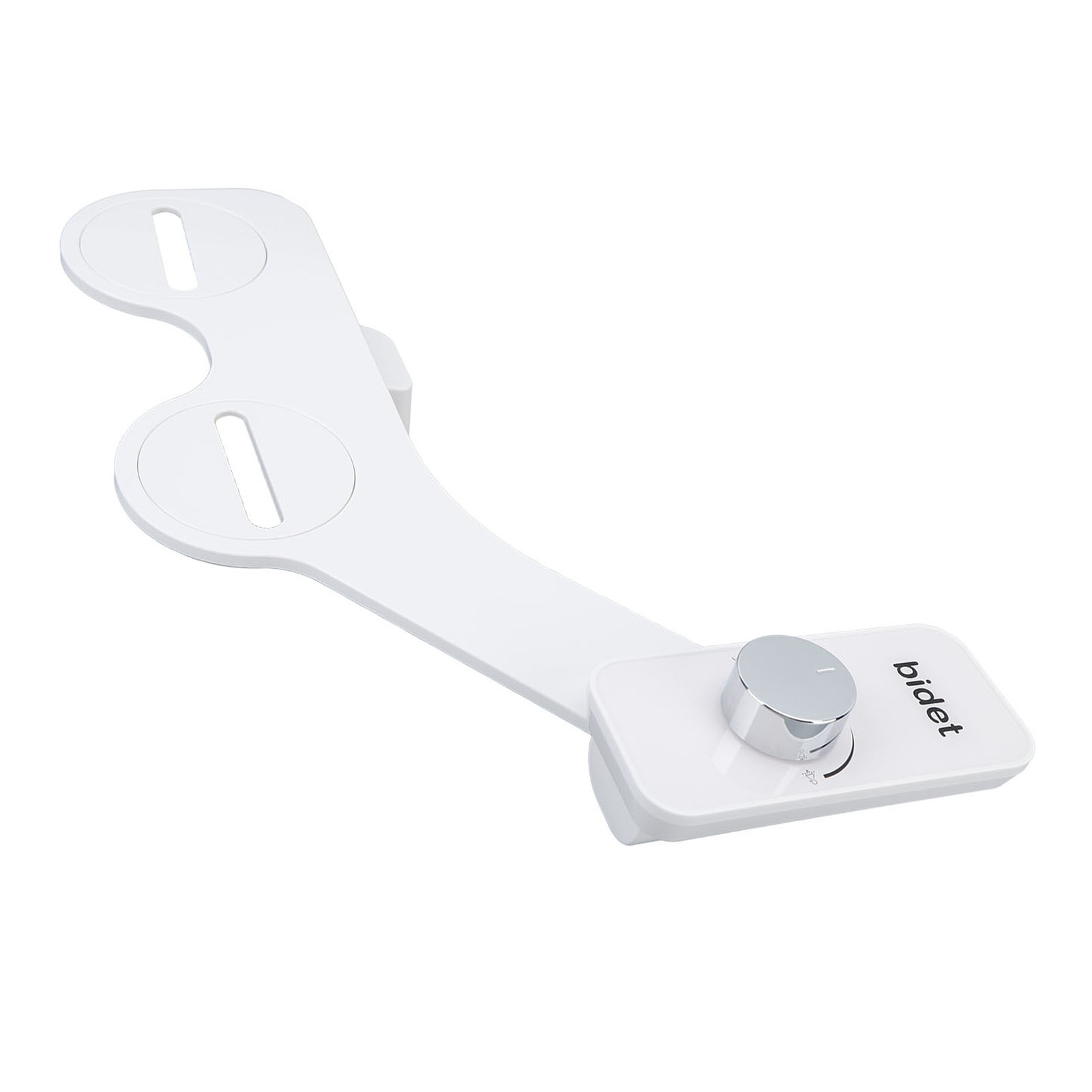 Bidet-set Mit Einstellbarem Wasserdruck, Selbstreinigender Düse, G1/2-anschluss, Inklusive Sitzaufsatz Für Hygienischen Komfort