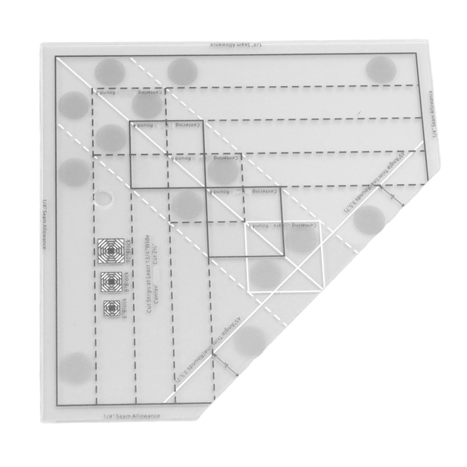 Professionelles Acryl-patchworklineal, Präzise Graduierung, Nähwerkzeug Für Bastelarbeiten, Diy-zubehör