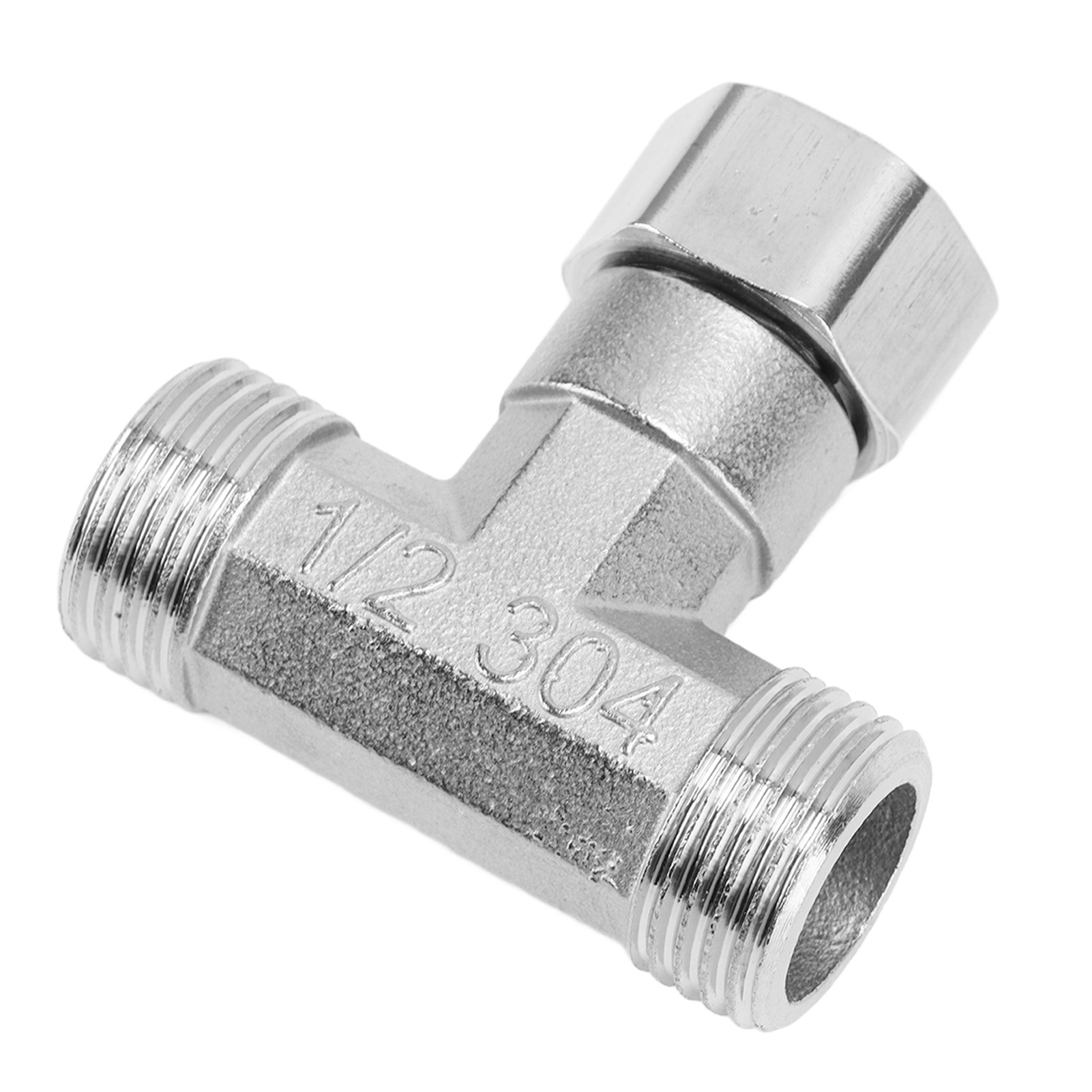 3-wege-rohrverschraubung Aus Edelstahl 304, G1/2-adapter-schlauchverschraubung Für Wasser Und Luft, Zentrales Innengewinde