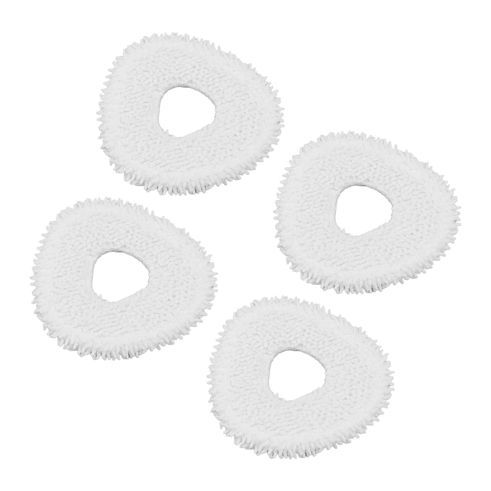 4-teiliges Wischmopp-set Für J3 Saugroboter, Waschbare Und Wiederverwendbare Bodenreinigungs-accessoires