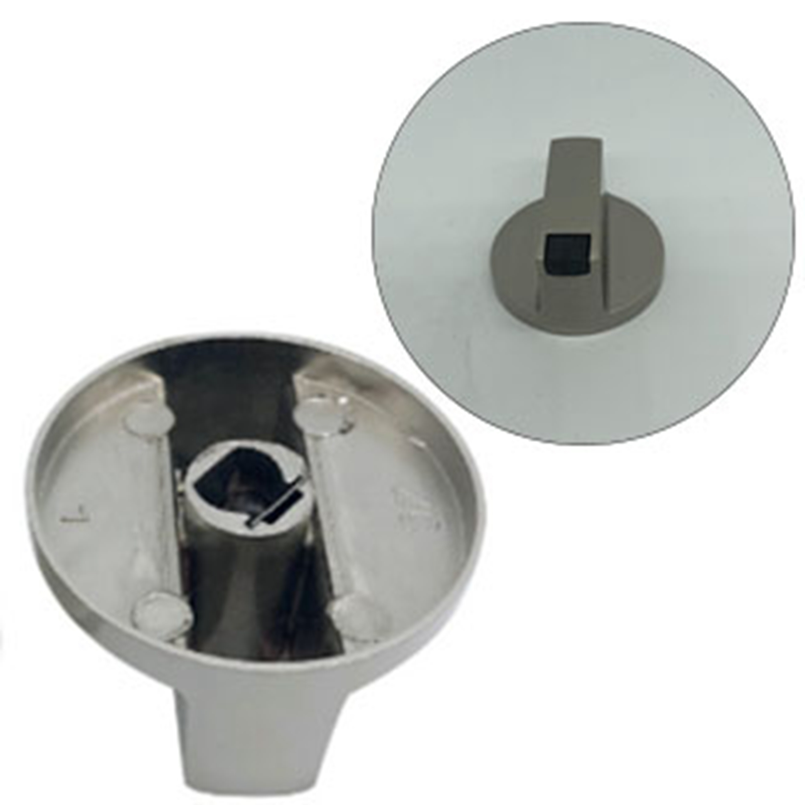 Drehbare Metallknöpfe (6 Mm) Für Gasherde Als Ersatzteil