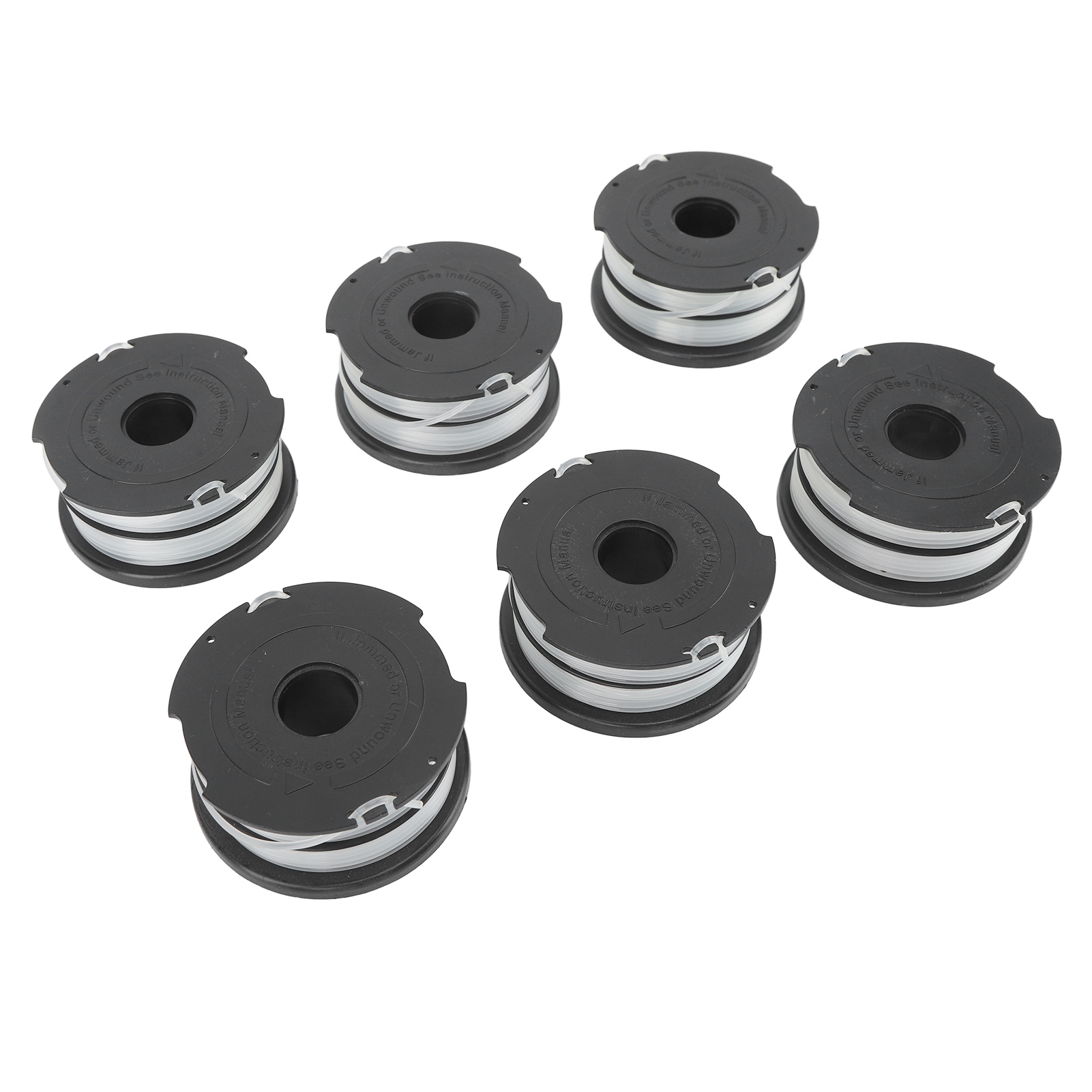 Ersatzspulen Für Trimmerfaden Für Df065 Freischneider, 1,5 Mm Nylonfaden, 11,8 M Länge, 6er-pack, Kompatibel Mit Trimmerkopf