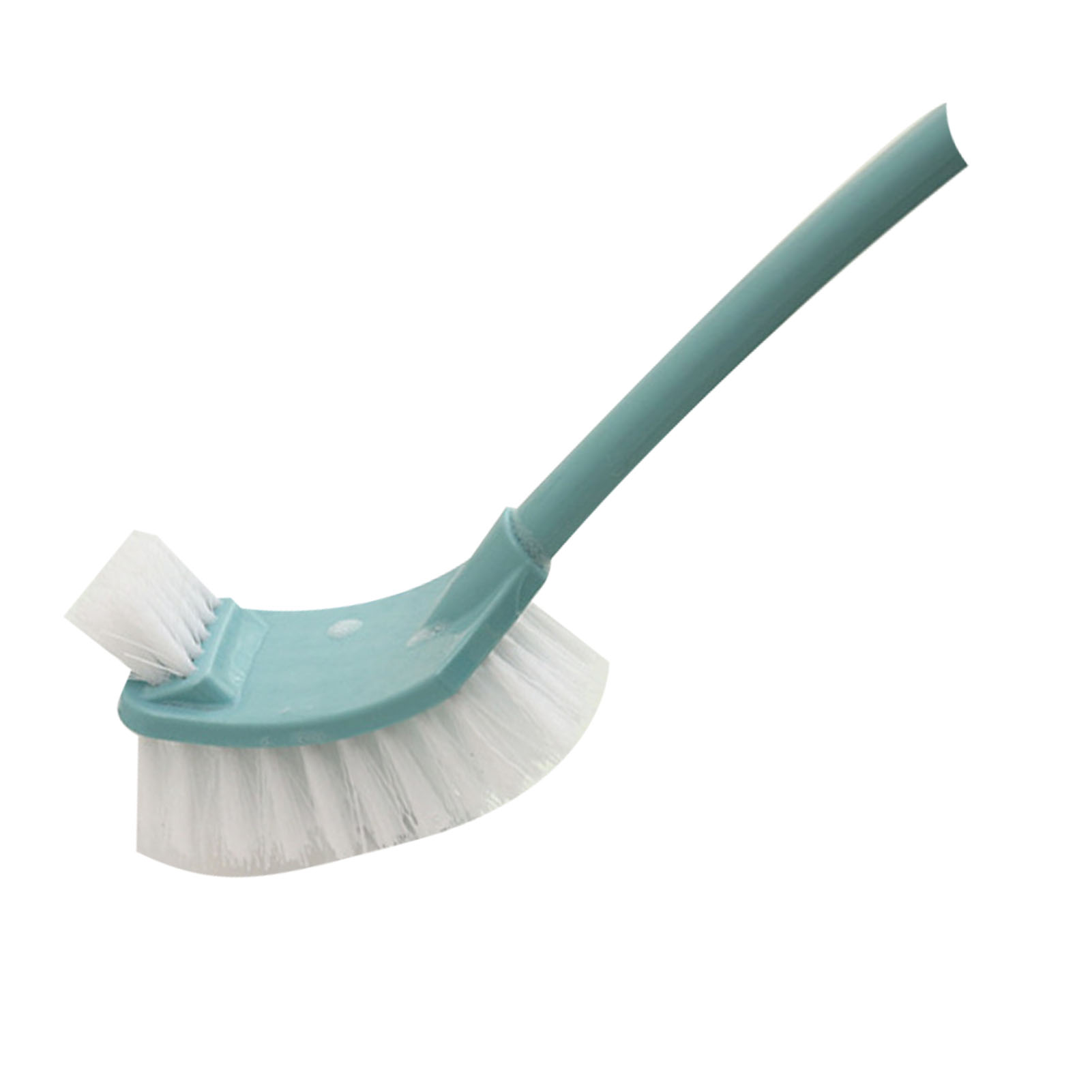 Set Mit 2 Blauen Toilettenbürsten, Doppelseitig, Aus Kunststoff, Mit Wandhalterung, Für Zuhause, Hotel, Badezimmer, Effektive Reinigung