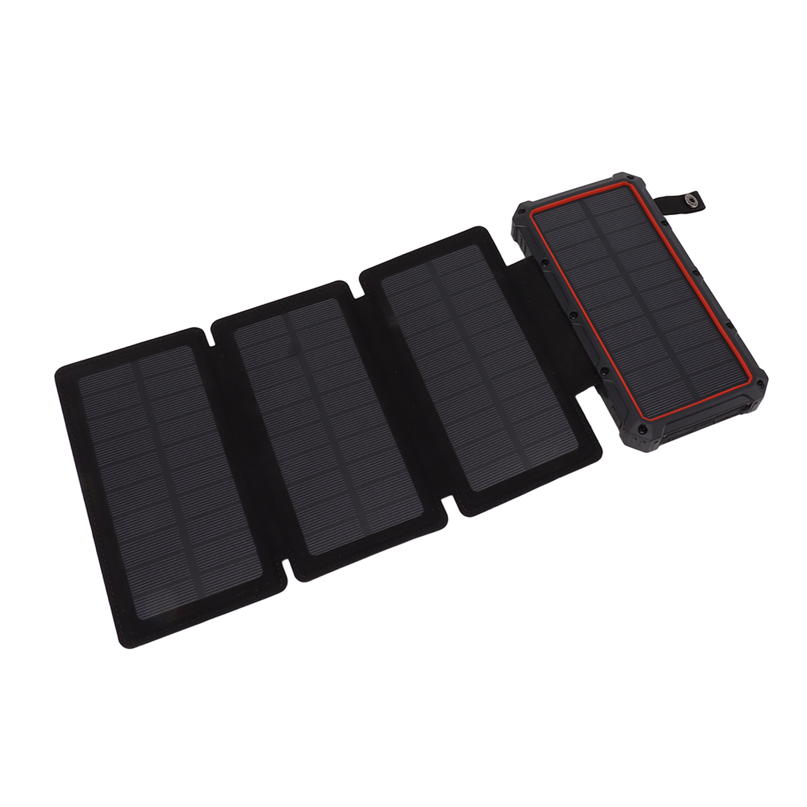 20000-mah-solarakku, Faltbares Externes Usb-c-ladegerät Für Smartphones Und Tablets, Tragbare Powerbank Für Den Außenbereich