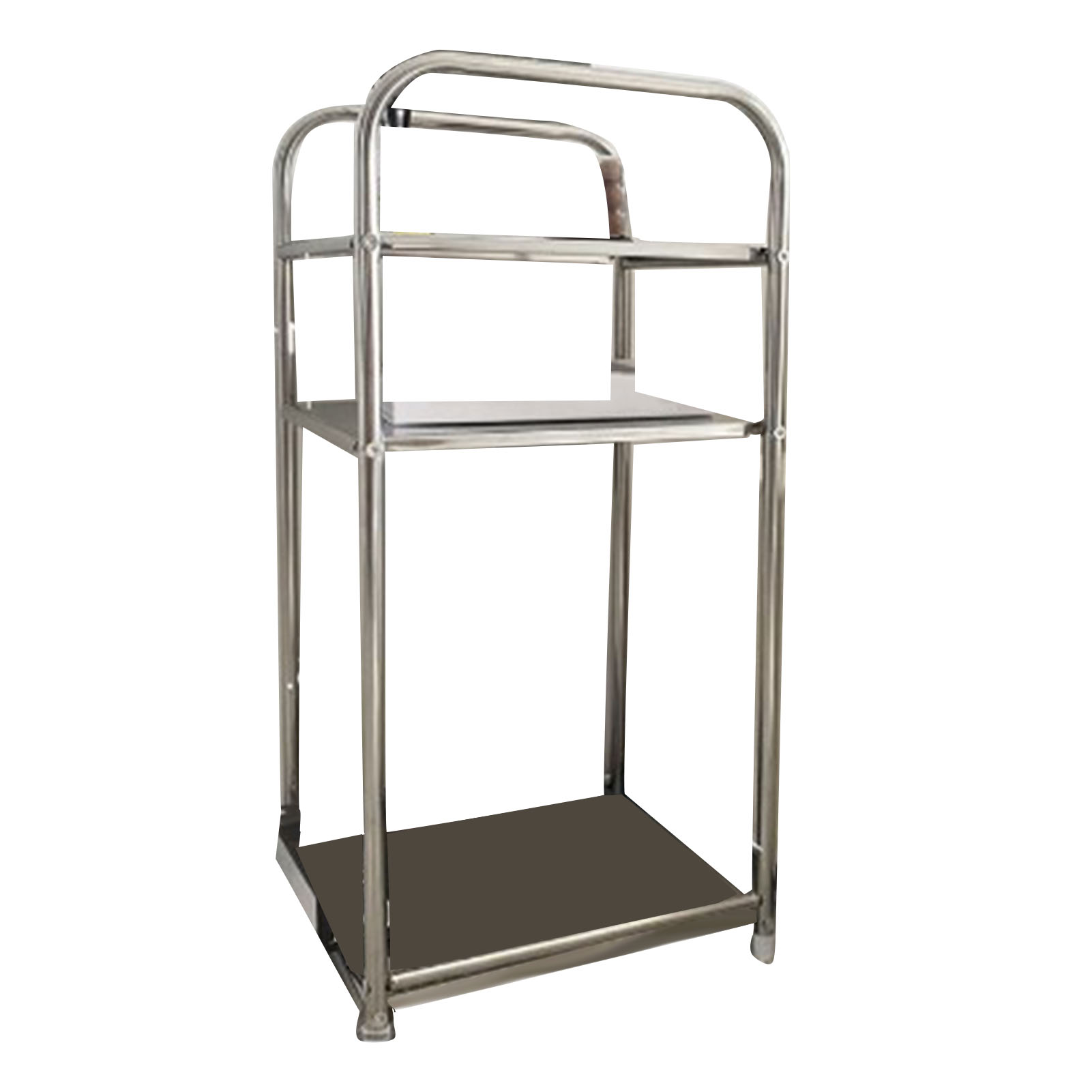 Freistehendes Badezimmerregal, Minimalistisches Design, Großes Fassungsvermögen, Robust, 3 Edelstahl-ablagen, Stabil Und Praktisch