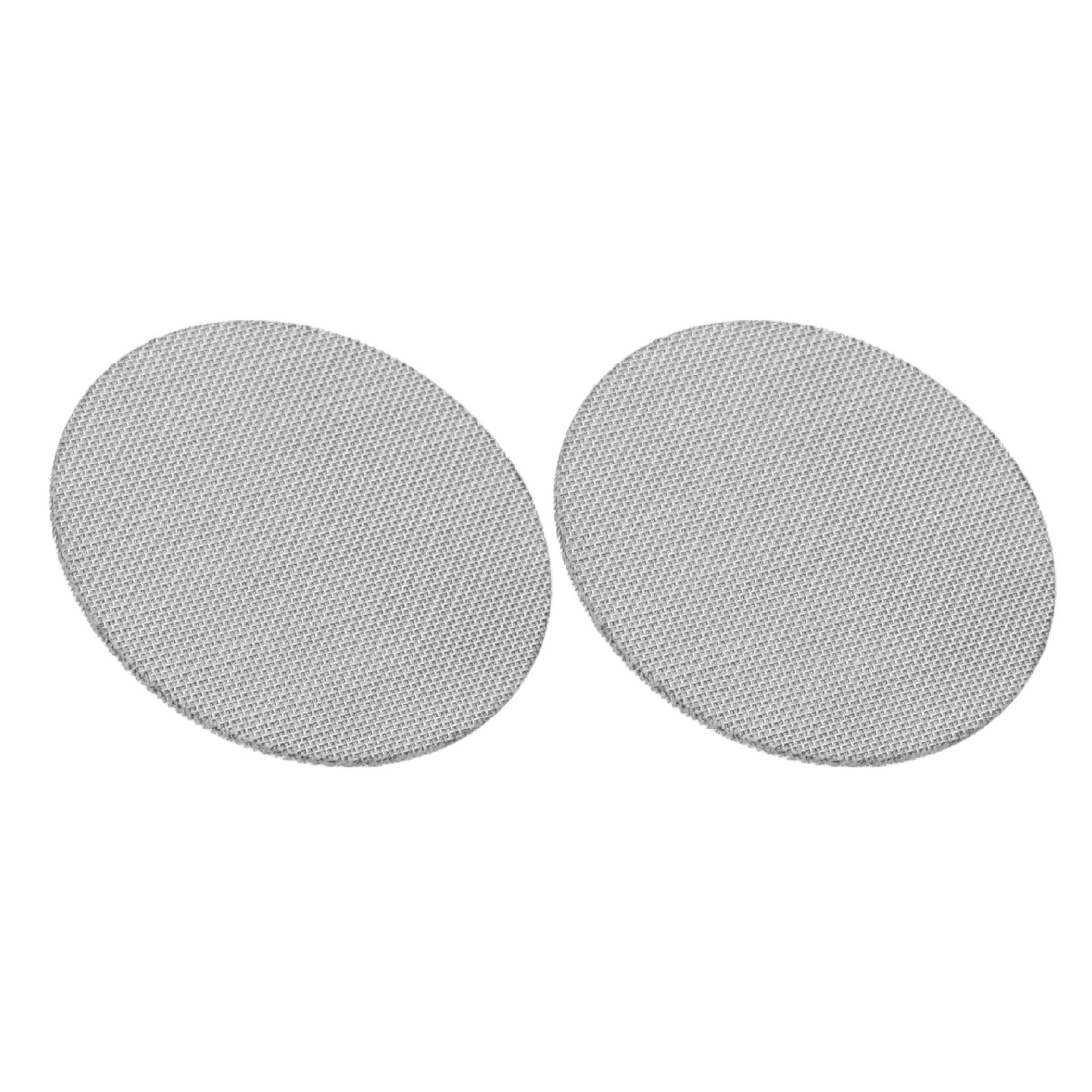 Set Mit 2 Edelstahl-kaffeefilterscheiben, 1 Mm X 51 Mm, Wasserverteilungssieb Für Espressomaschinen, Edelstahl-sekundärsieb