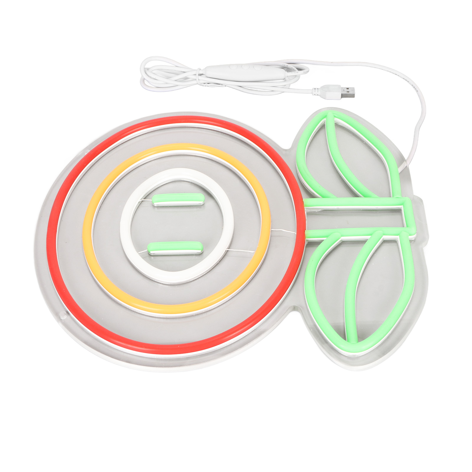 Usb-led-blumen-neon-wandleuchte, Helligkeit Einstellbar, Dekorative Wandleuchte, Wand-lichtpaneel, Usb-betrieben, Led-leuchtschild Fürs Schlafzimmer