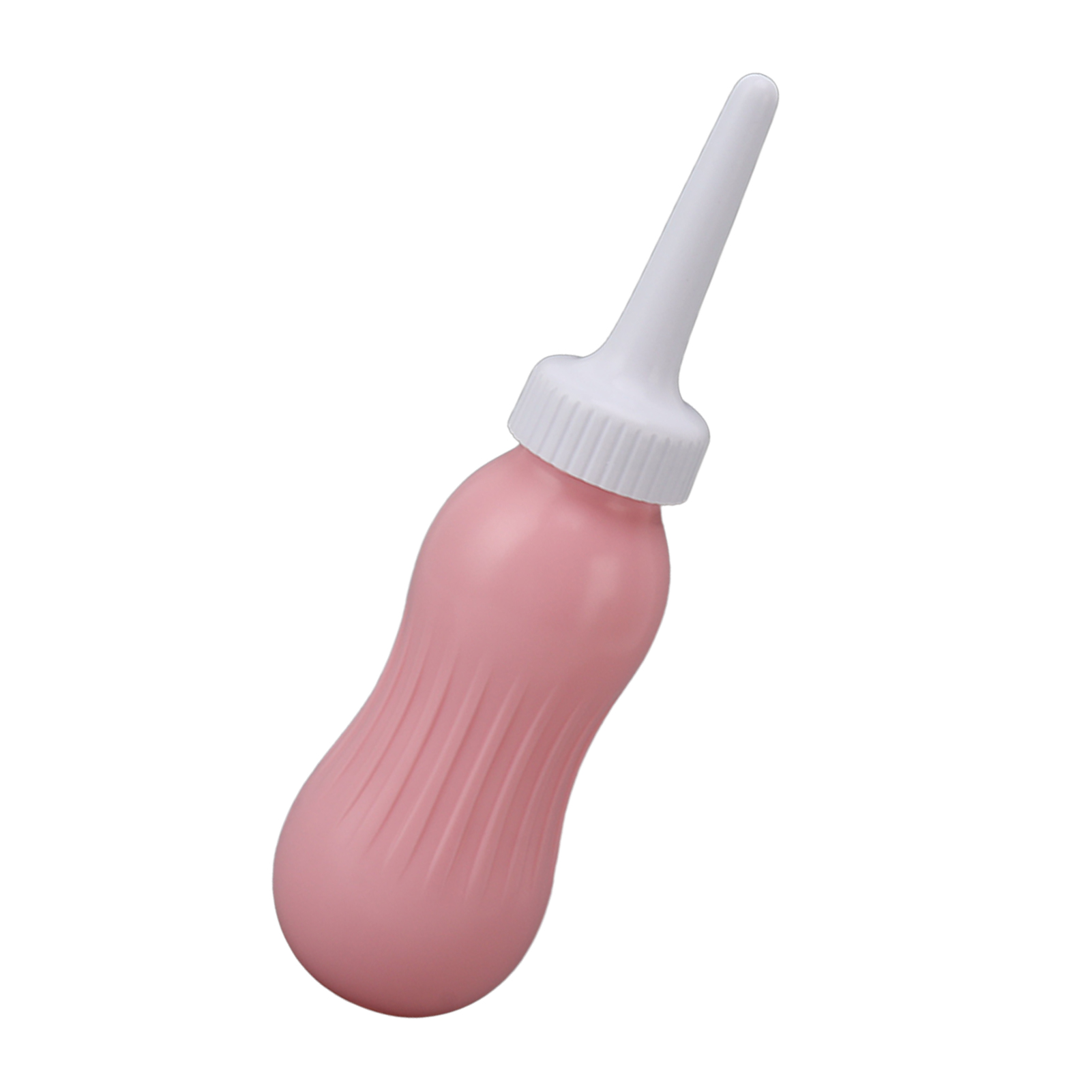 Tragbares 500-ml-silikonbidet, Intimdusche Mit Spritze Für Frauen, Pfirsichrosa, Manuelle Analdusche, Für Schwangere, Intensive Anwendung, Wiederverwendbar, Wochenbetthygiene
