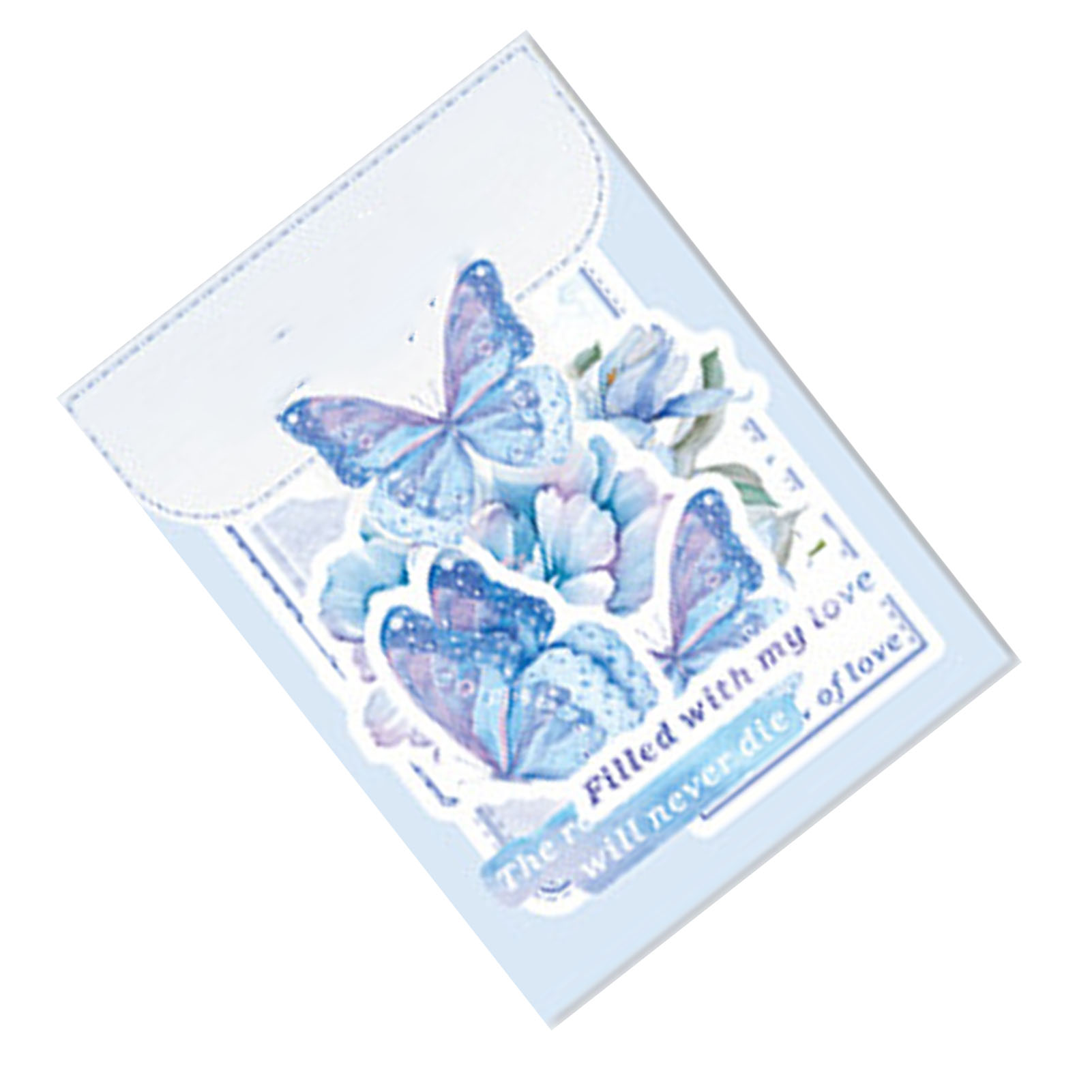 Set Mit 40 Farbenfrohen Blumenaufklebern, Niedliches Design, Vielseitige Dekoration Für Diy-projekte, Notizbücher Und Tagebücher – Typ 3
