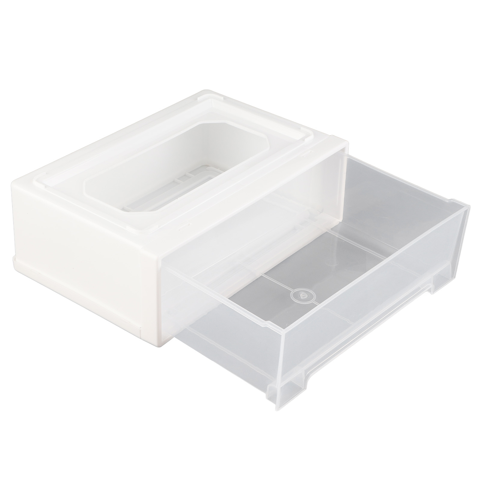Transparente Pp-schubladenbox, Schubladenorganizer Für Socken Und Kleidung, Büro- Und Schlafzimmermöbel, 2er-set