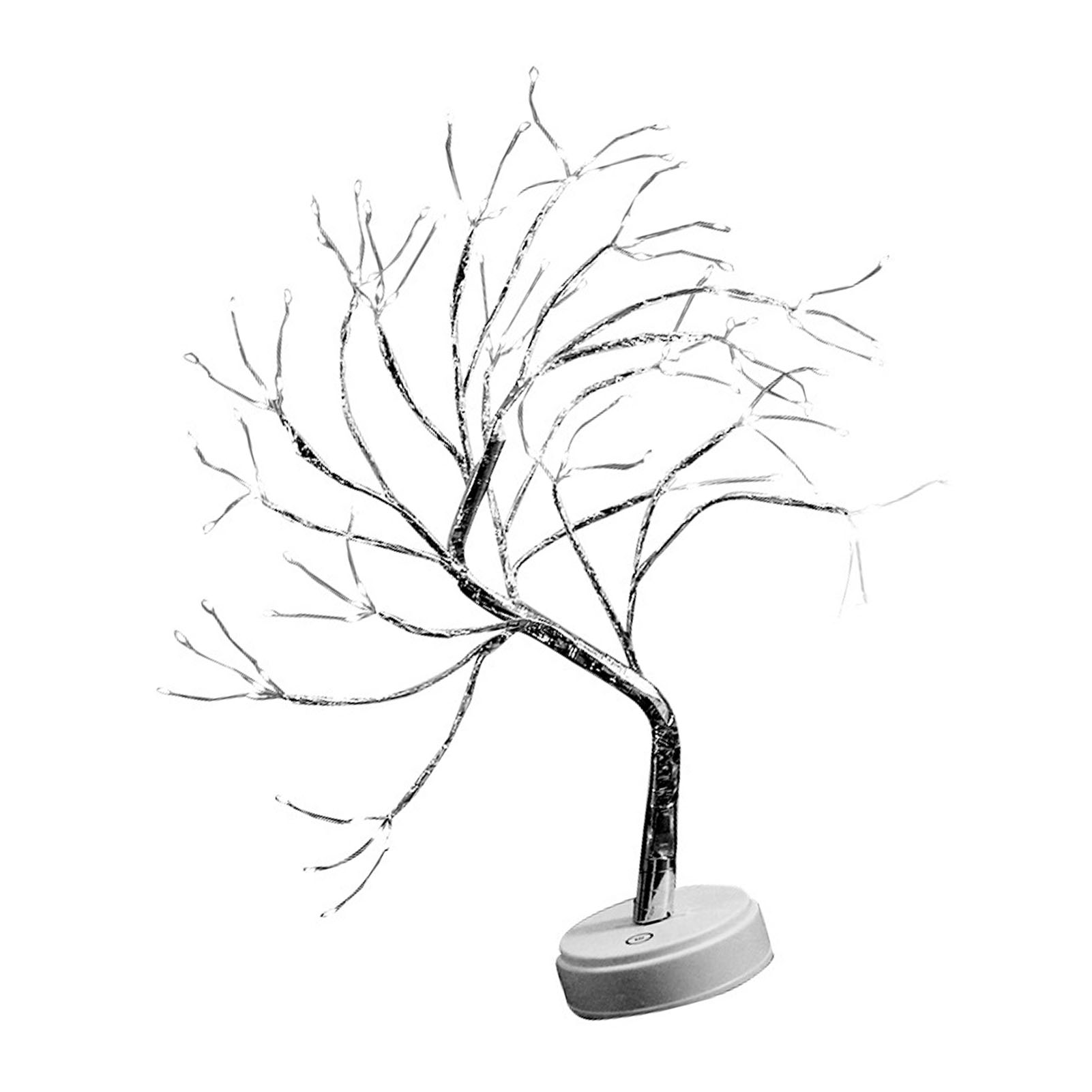 Dekorative Baumlampe Mit 108 Mini-leds, Warmweiß, Aus Kupferdrahtperlen, Nachtlicht Für Schlafzimmer Und Weihnachten